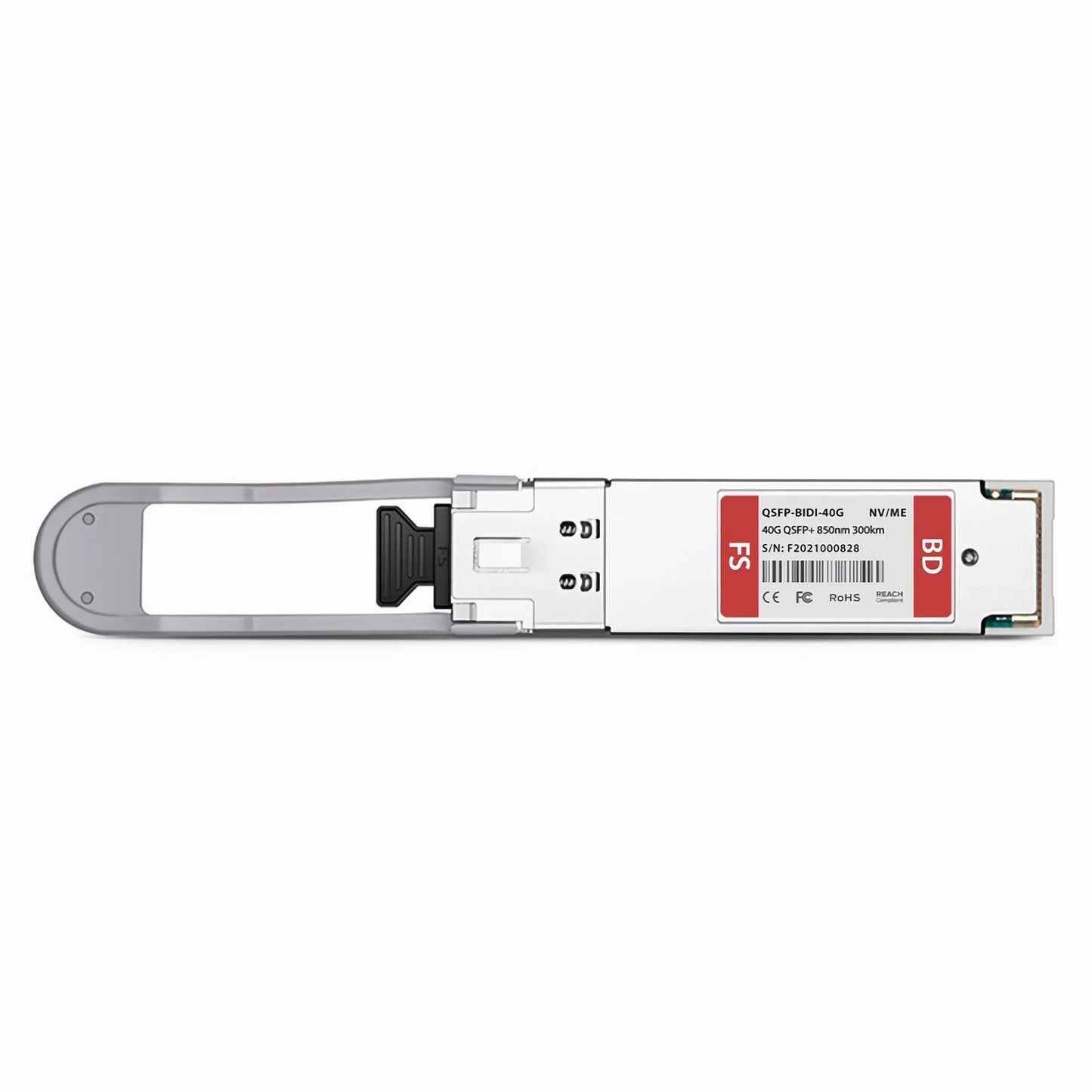 NVIDIA/Mellanox QSFP-40G-SR-BD Compatible 40GBASE-SR SWDM4 QSFP+ BiDi 850/880/910/940nm 300m DOM Duplex LC/UPC MMF Ethernet Optical Transceiver Module