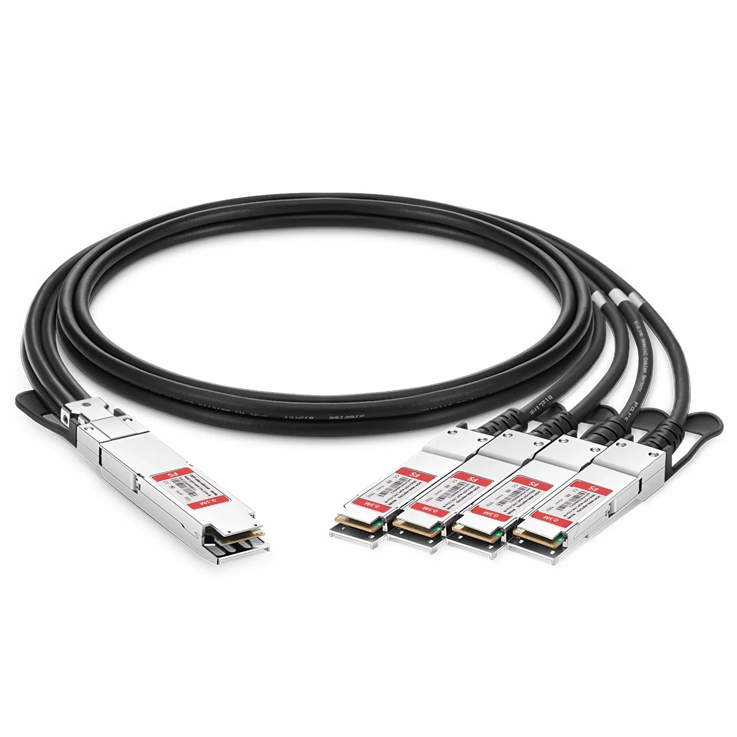 0.5m (2ft) NVIDIA/Mellanox MCP7Y40-N00A Compatible 800G OSFP 8 x 100G PAM4 Finned Top to 4 x 200G QSFP112 2 x 100G PAM4 InfiniBand NDR Passive Direct Attach Copper Breakout Cable for Quantum-2 Switches and ConnectX-7 HCA