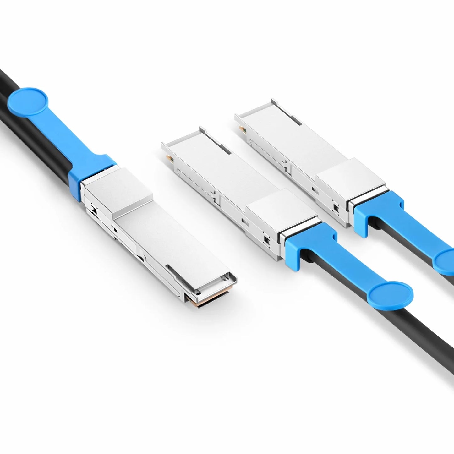 3m (10ft) Arista Networks Compatible 200G QSFP56 4 x 50G PAM4 to 2 x 100G QSFP56 2 x 50G PAM4 Active Direct Attach Copper Breakout Cable