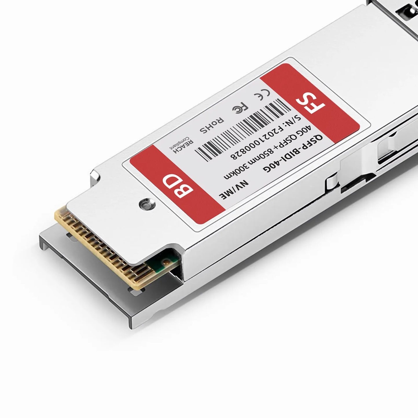 NVIDIA/Mellanox QSFP-40G-SR-BD Compatible 40GBASE-SR SWDM4 QSFP+ BiDi 850/880/910/940nm 300m DOM Duplex LC/UPC MMF Ethernet Optical Transceiver Module
