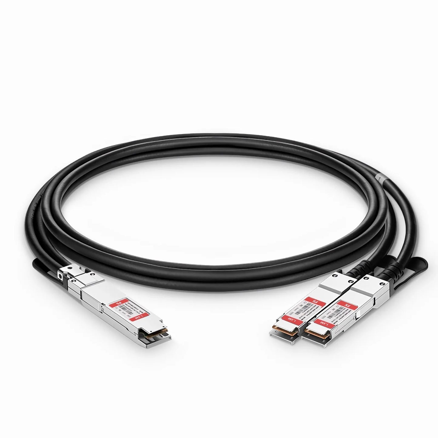 1.5m (5ft) NVIDIA/Mellanox MCP7Y10-N01A Compatible 800G OSFP 8 x 100G PAM4 Finned Top to 2 x 400G QSFP112 4 x 100G PAM4 InfiniBand NDR Passive Direct Attach Copper Breakout Cable for Quantum-2 Switches and ConnectX-7 HCA