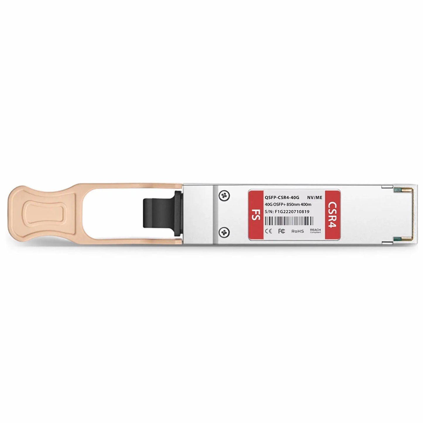 NVIDIA/Mellanox MC2210411-SR4E Compatible 40GBASE-SR4 E QSFP+ 850nm 400m DOM MPO-12/UPC MMF Optical Transceiver Module, Breakout to 4 x 10G-SR