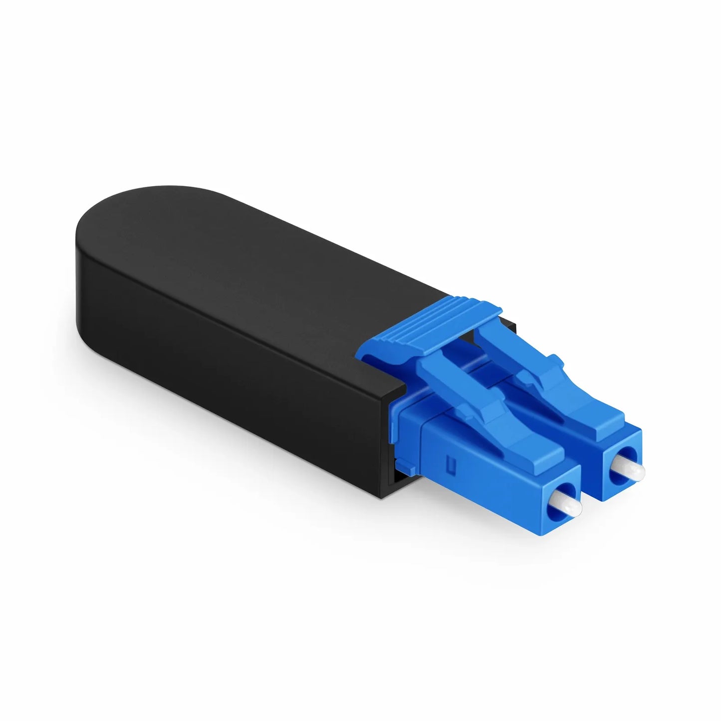 LC/UPC Duplex PVC 9/125 Single Mode Fiber Loopback Module