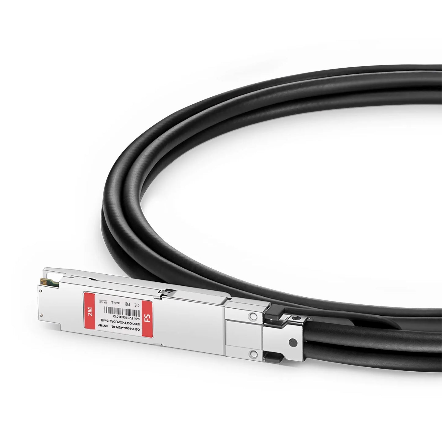 2m (7ft) NVIDIA/Mellanox MCP7Y40-N002 Compatible 800G OSFP 8 x 100G PAM4 Finned Top to 4 x 200G QSFP112 2 x 100G PAM4 InfiniBand NDR Passive Direct Attach Copper Breakout Cable for Quantum-2 Switches and ConnectX-7 HCA