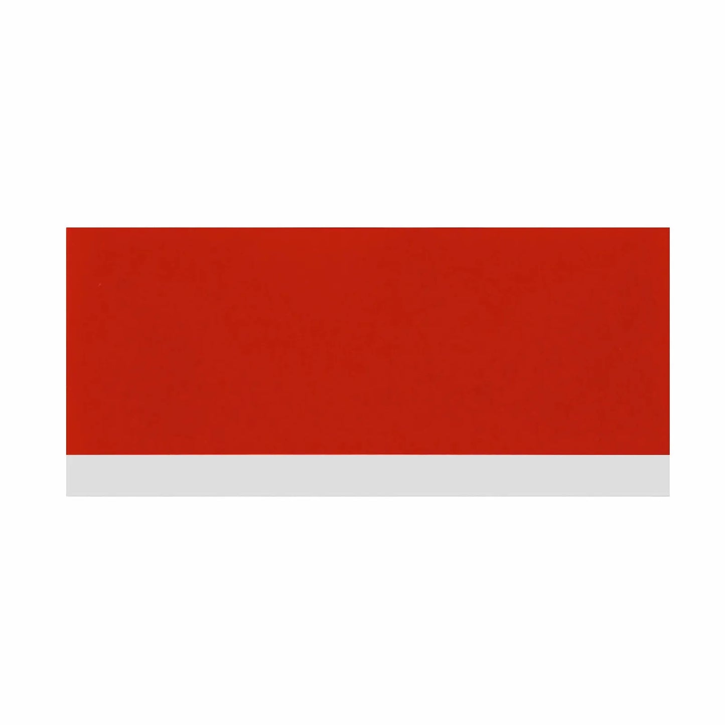 0.75in.W x 252in.L Panel/Surface Labels with Ribbon for M210 and M211 Printers, Continuous Label/Cartridge, White on Red