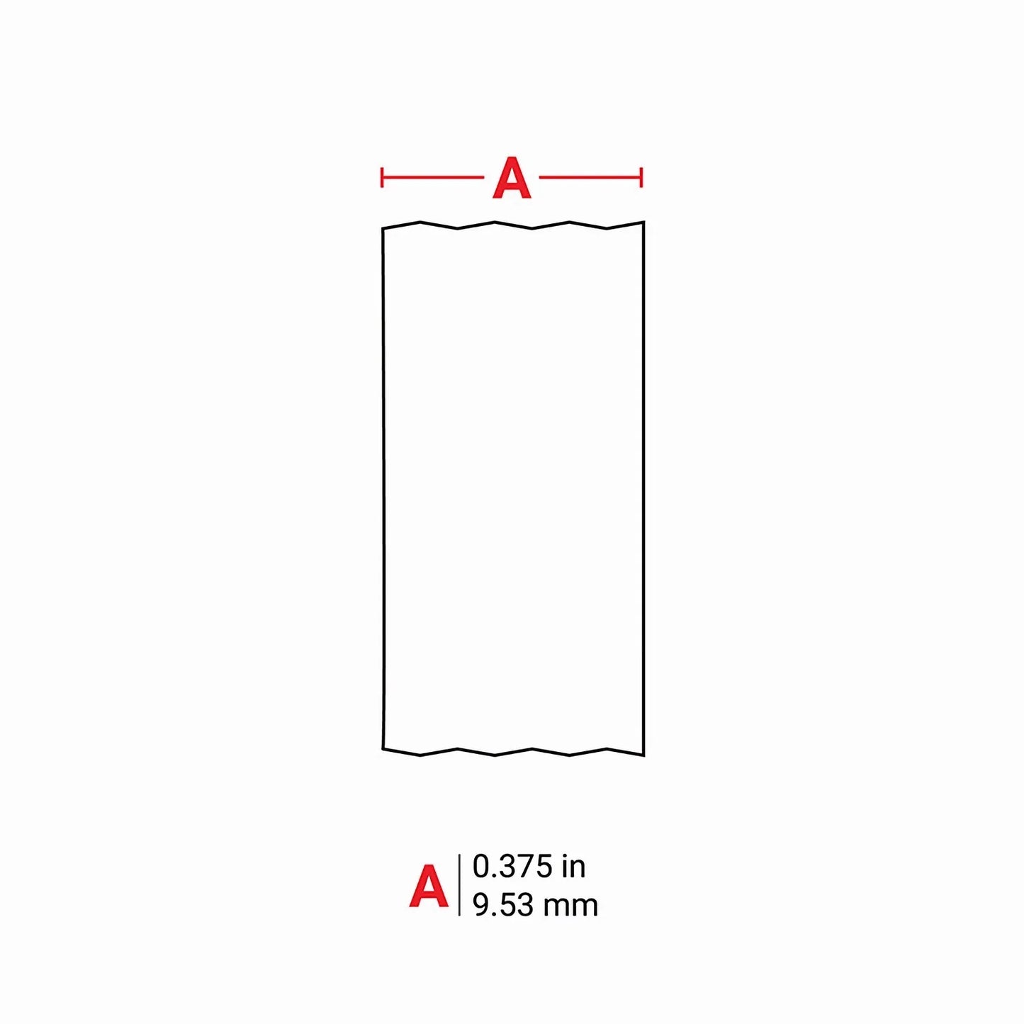 0.375in.W x 252in.L Panel/Surface Labels with Ribbon for M210 and M211 Printers, Continuous Label/Cartridge, Black on Yellow