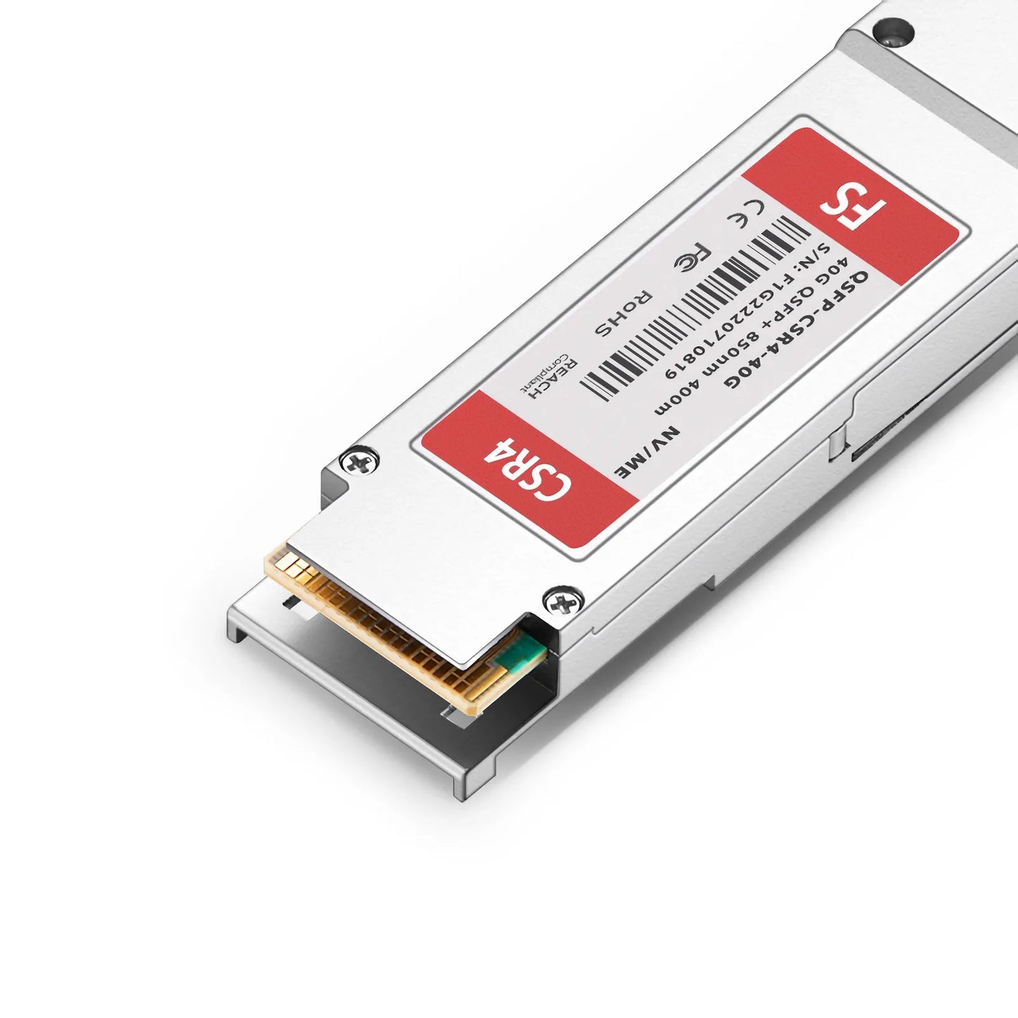 NVIDIA/Mellanox MC2210411-SR4E Compatible 40GBASE-CSR4 QSFP+ 850nm 400m DOM MPO-12/UPC MMF InfiniBand FDR10 Optical Transceiver Module for Switch-IB 2 Switches and ConnectX-5 HCA