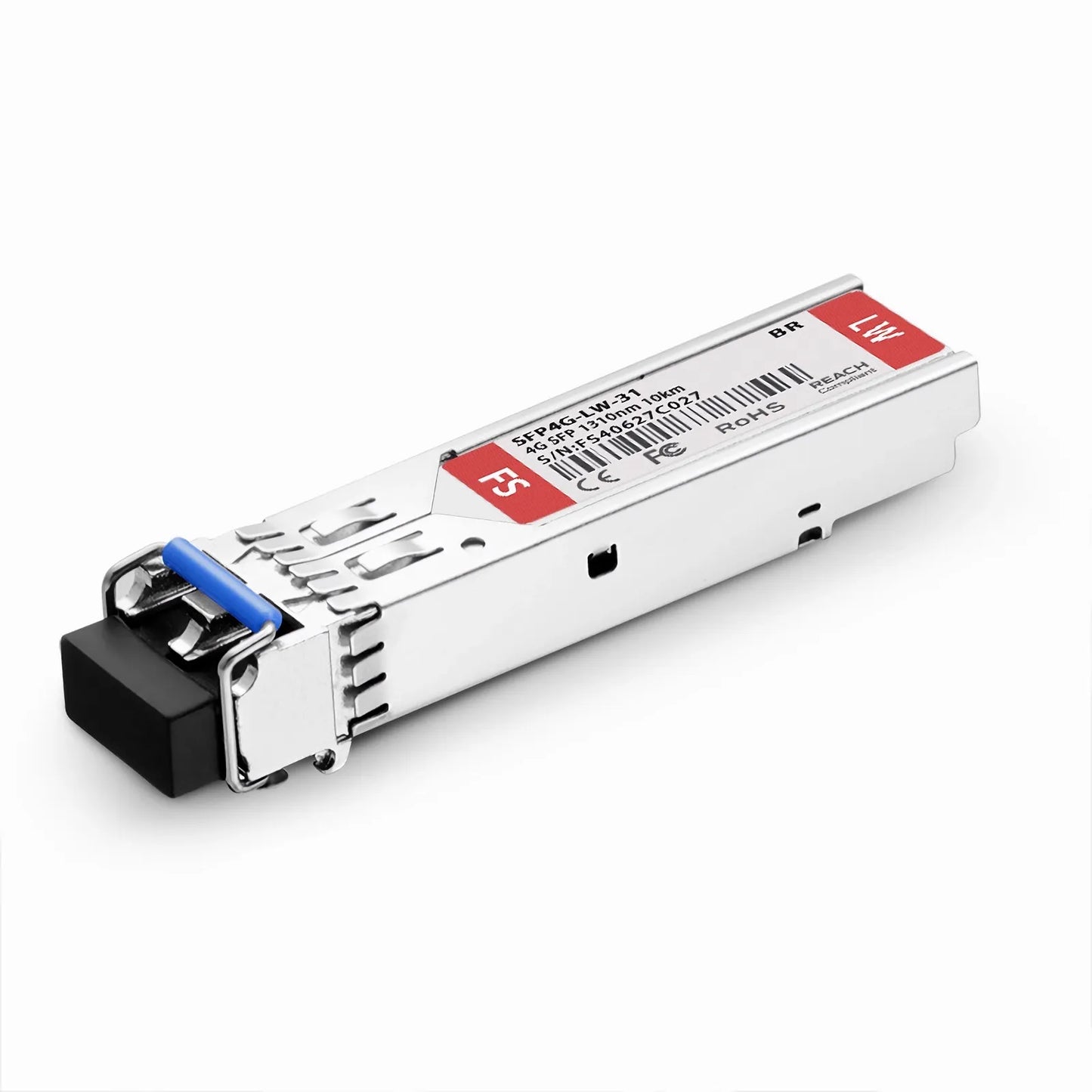 Brocade XBR-000250 Compatible 4G SFP Fibre Channel 1310nm 10km DOM Duplex LC SMF Optical Transceiver Module