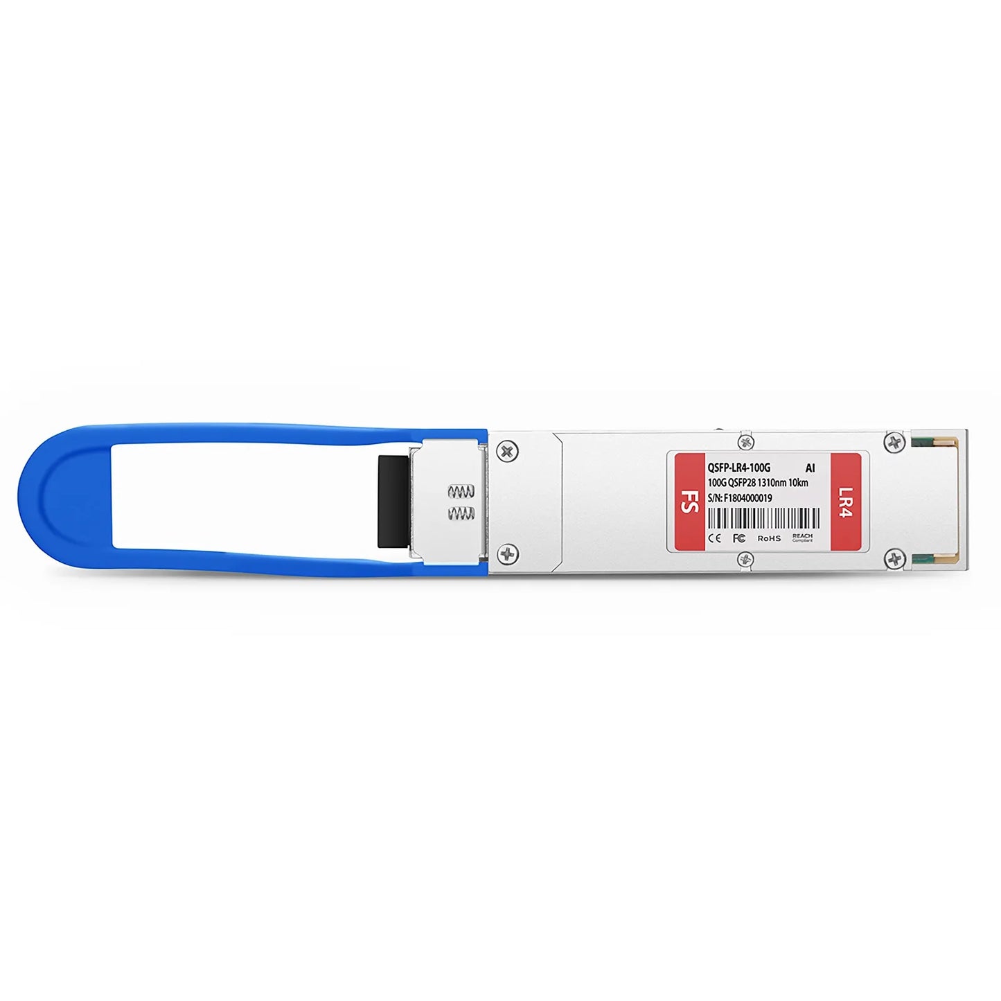Arista Networks QSFP-100G-LR4 Compatible 100GBASE-LR4 QSFP28 4 x 25G NRZ 1310nm 10km DOM Duplex LC/UPC SMF Optical Transceiver Module