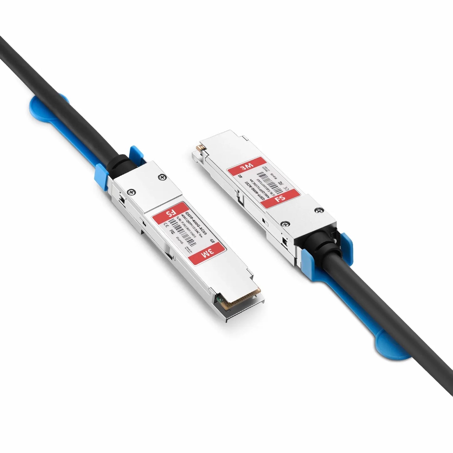 3m (10ft) Generic Compatible 400G QSFP112 4 x 100G PAM4 Active Direct Attach Copper Twinax Cable