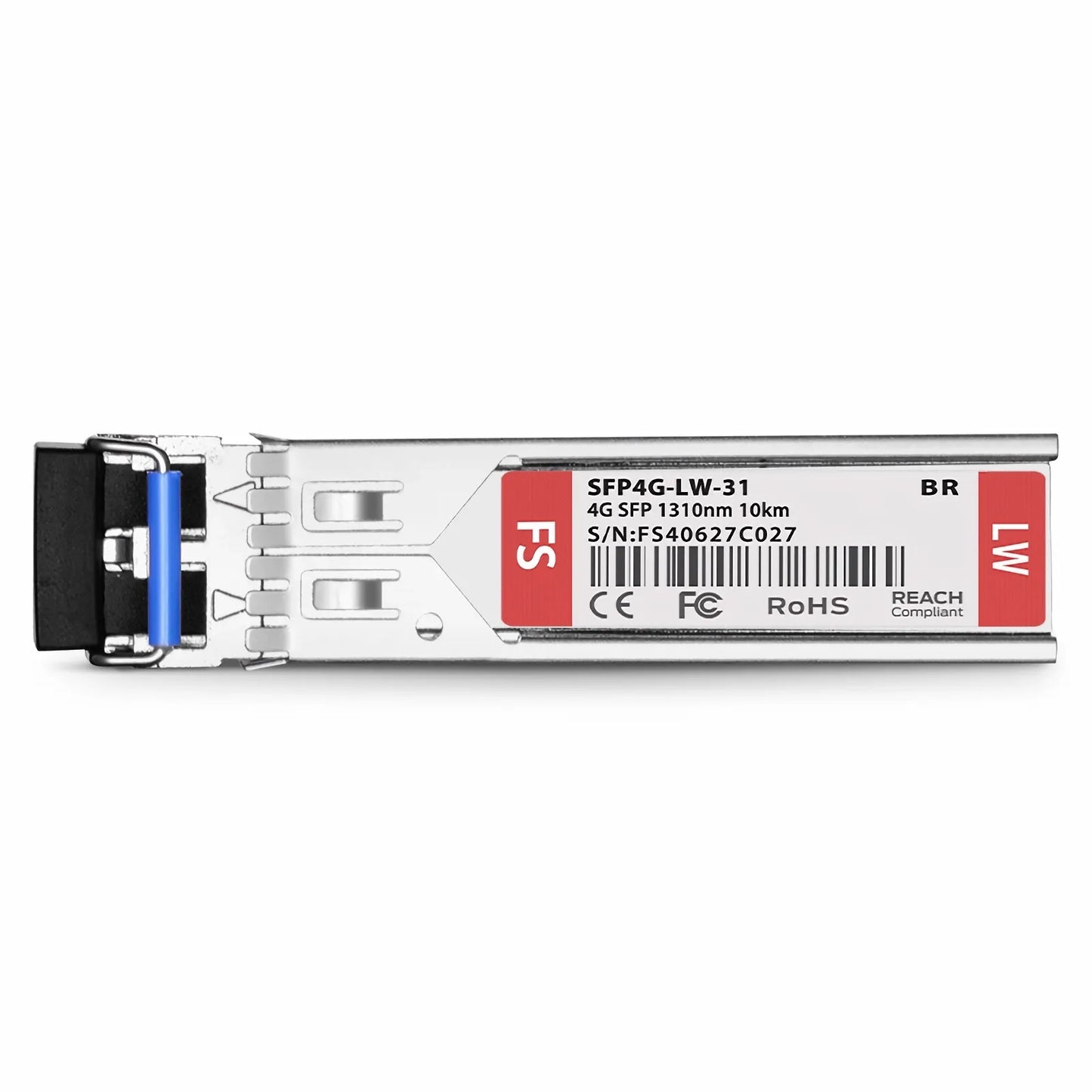 Brocade XBR-000250 Compatible 4G SFP Fibre Channel 1310nm 10km DOM Duplex LC SMF Optical Transceiver Module