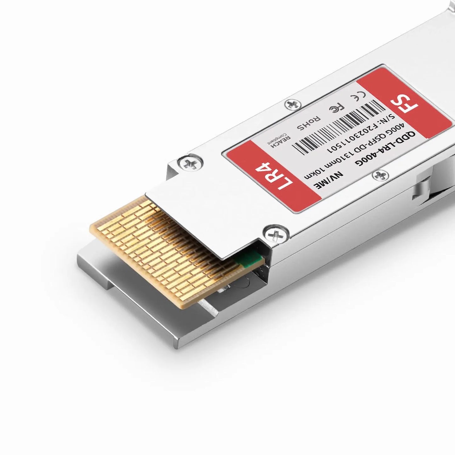 NVIDIA/Mellanox MMS1V90-WR Compatible 400GBASE-LR4 QSFP-DD 8 x 50G PAM4 1310nm 10km DOM Duplex LC/UPC SMF Ethernet Optical Transceiver Module