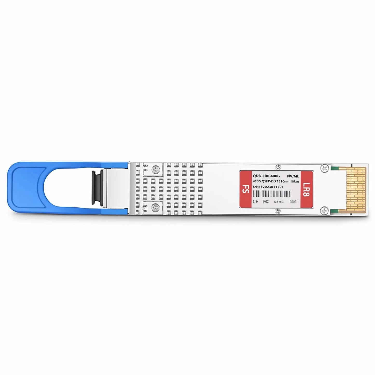 NVIDIA/Mellanox Compatible 400GBASE-LR8 QSFP-DD 8 x 50G PAM4 1310nm 10km DOM Duplex LC/UPC SMF Ethernet Optical Transceiver Module