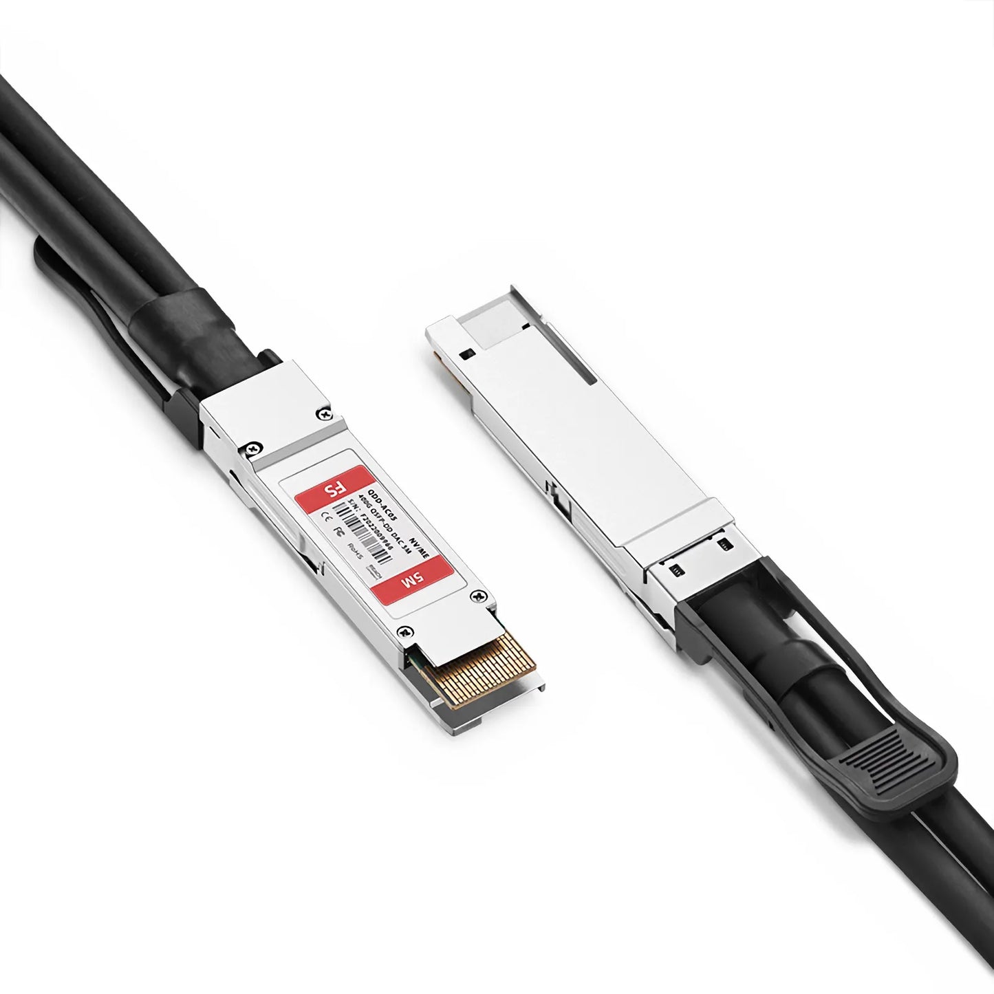 5m (16ft) NVIDIA/Mellanox Compatible 400G QSFP-DD 8 x 50G PAM4 Ethernet Active Direct Attach Copper Twinax Cable