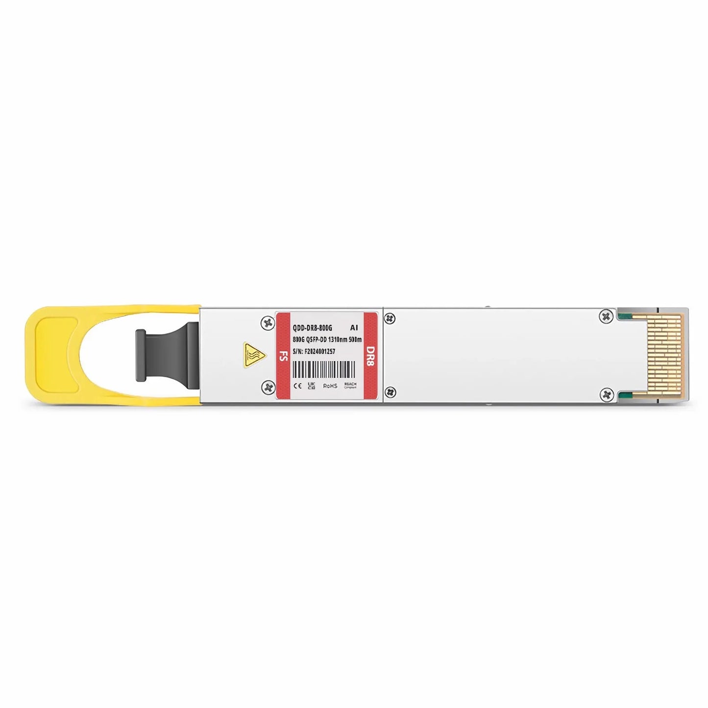 Arista Networks Compatible 800GBASE-DR8 QSFP-DD 8 x 100G PAM4 1310nm 500m DOM MPO-16/APC SMF Optical Transceiver Module, Breakout to 2 x 400G-DR4 and 8 x 100G-DR