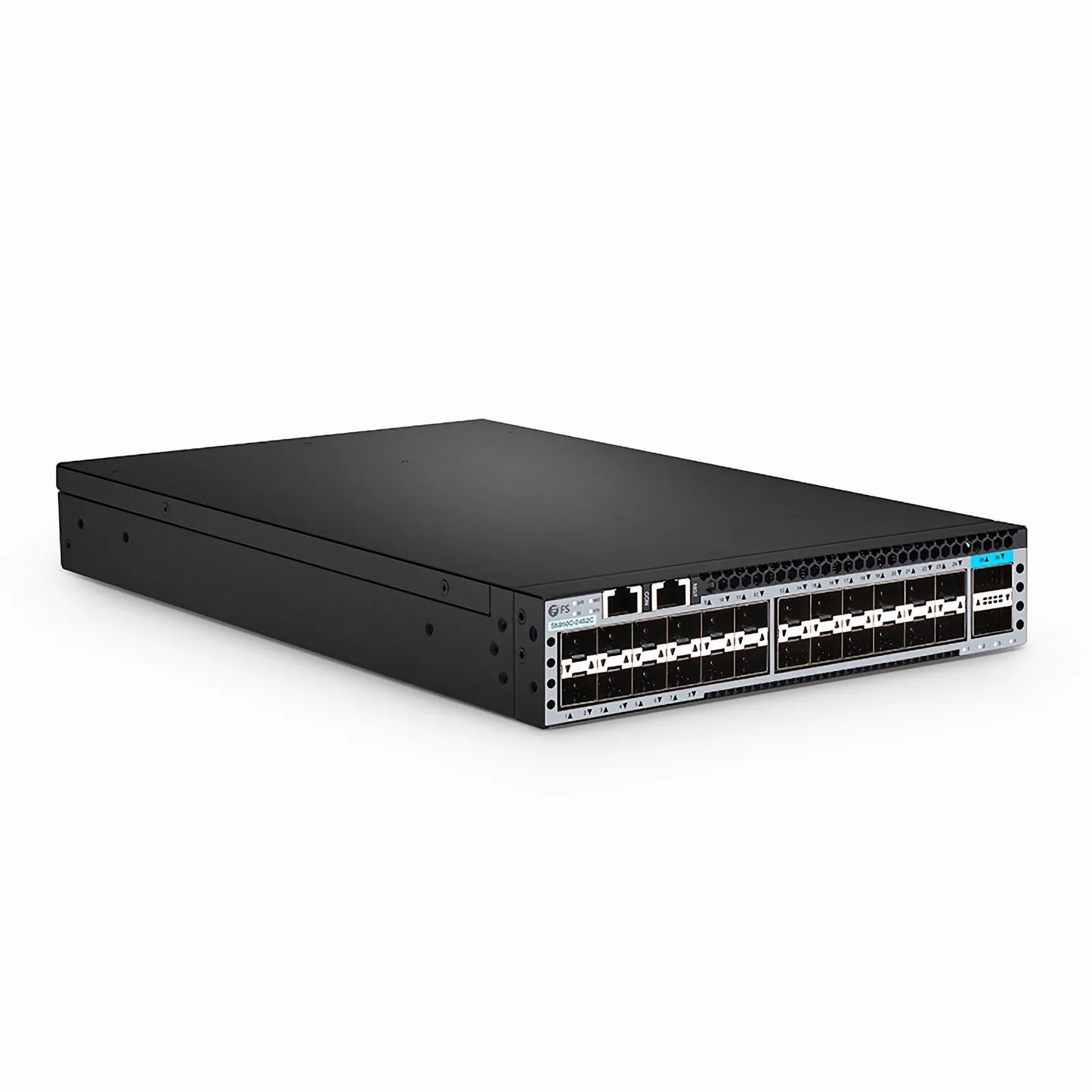 S5850C-24S2C, 24-Port Ethernet L3 Half-width Switch, 24 x 10Gb SFP+, with 2 x 100Gb QSFP28 Uplinks, AV over IP, Support MLAG