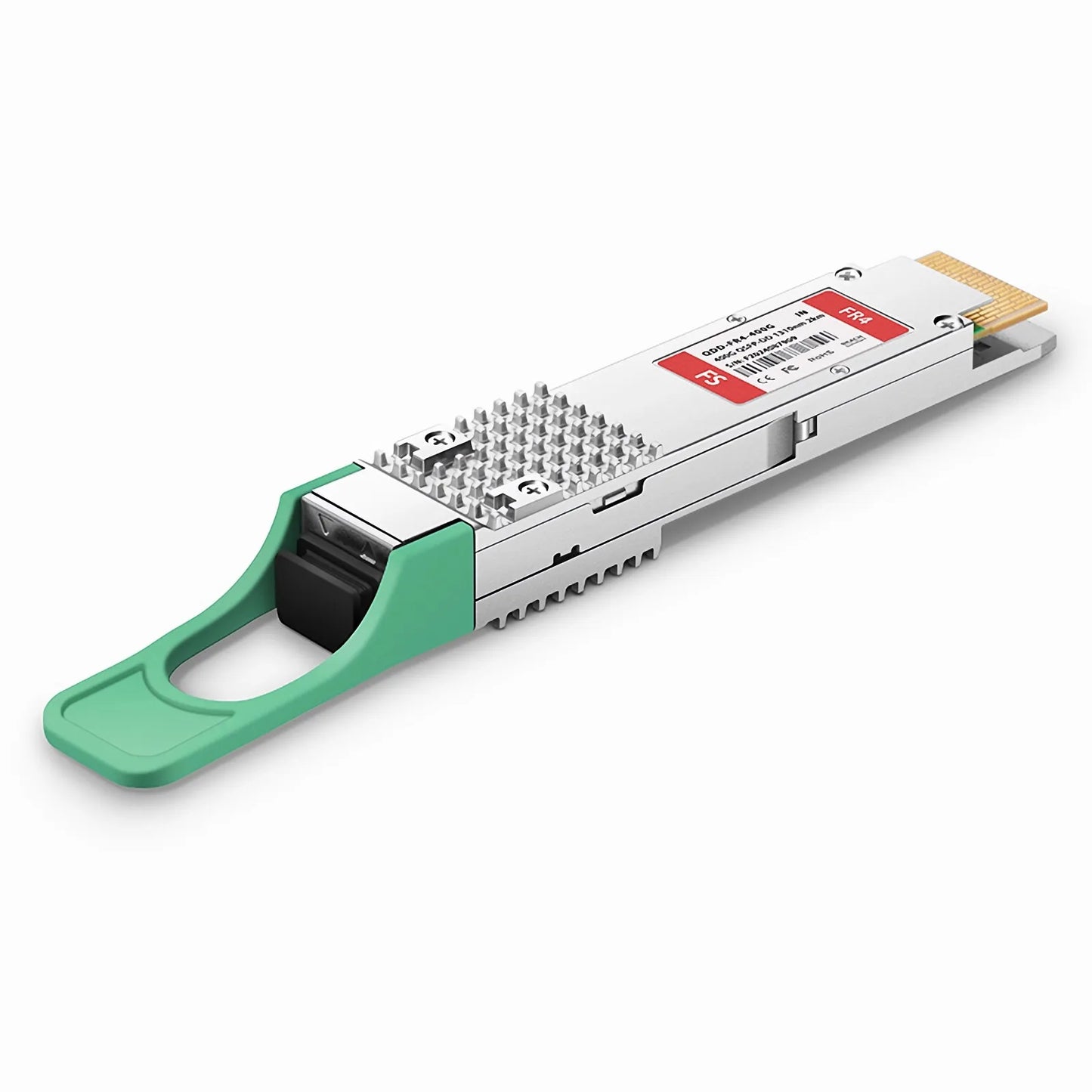 Intel Compatible 400GBASE-FR4 QSFP-DD 8 x 50G PAM4 1310nm 2km DOM Duplex LC/UPC SMF Optical Transceiver Module