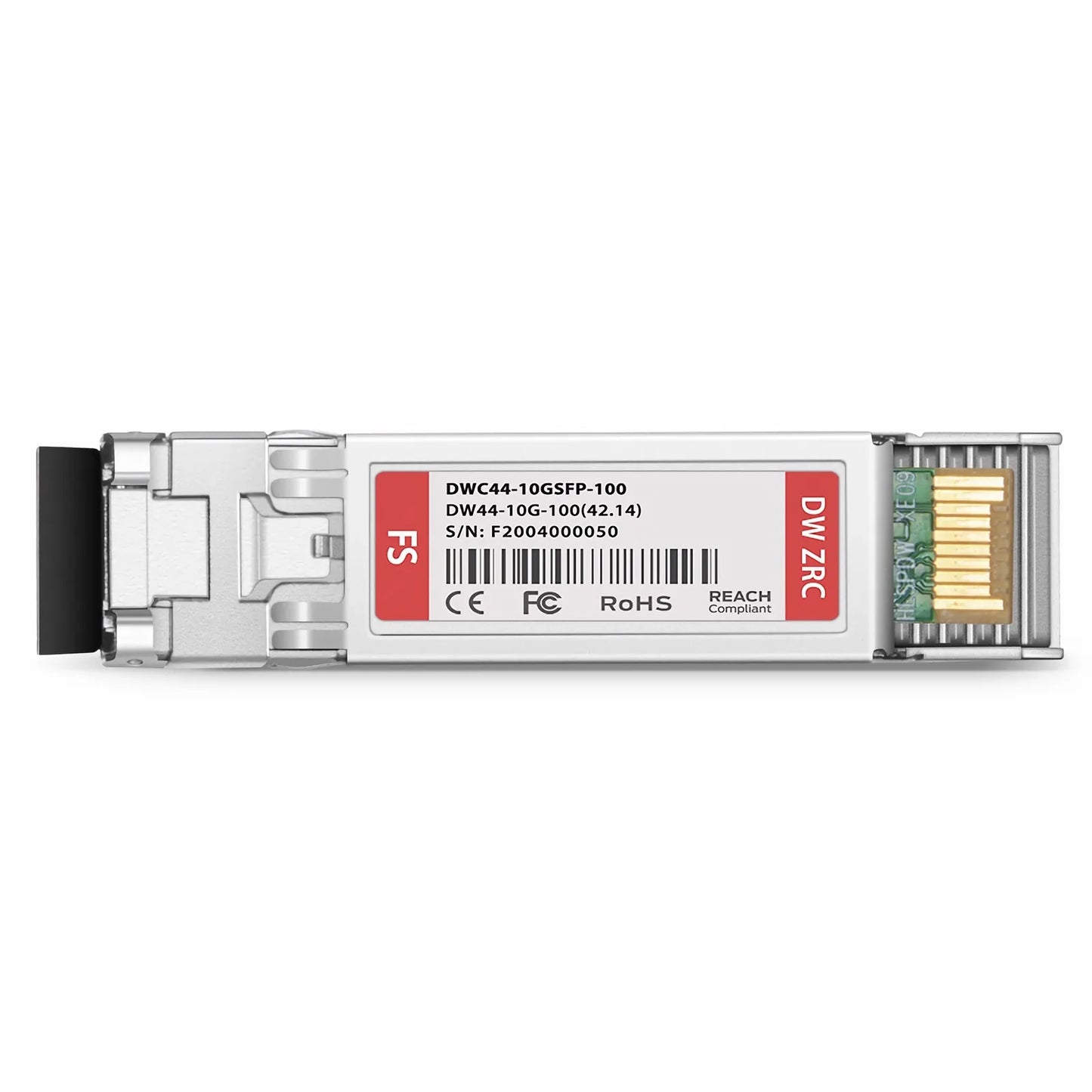 Cisco C44 Compatible SFP+ 10G DWDM 1542.14nm 100GHz 100km DOM Duplex LC/UPC SMF Optical Transceiver Module for Transmission
