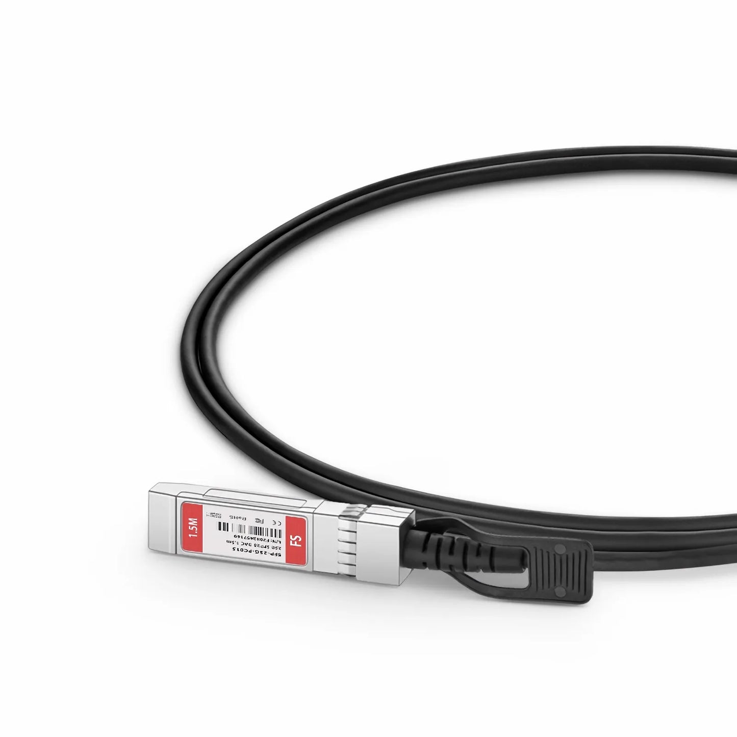 1.5m (5ft) Cisco SFP-H25G-CU1.5M Compatible 25G SFP28 Passive Direct Attach Copper Twinax Cable