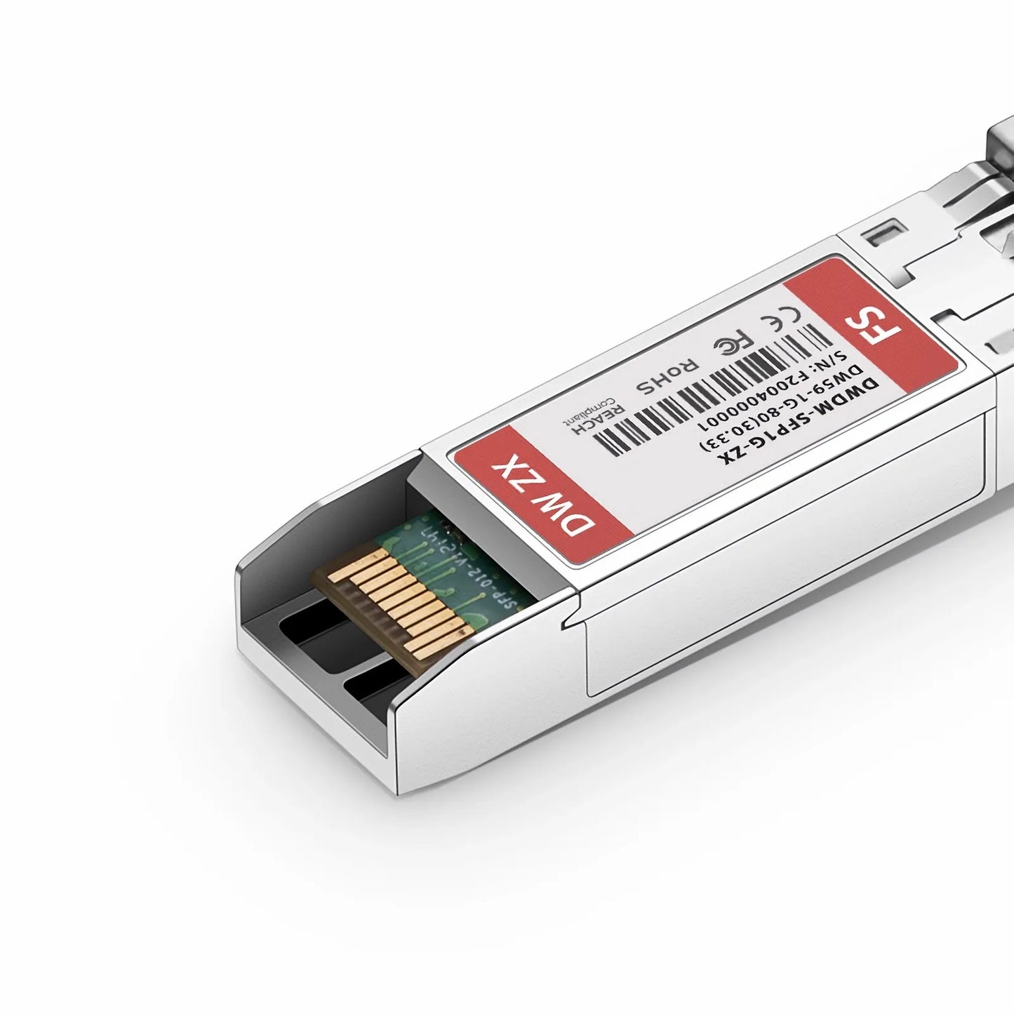Cisco C59 DWDM-SFP-3033-80 Compatible SFP 1000BASE-DWDM 1530.33nm 100GHz 80km DOM Duplex LC/UPC SMF Optical Transceiver Module for Transmission