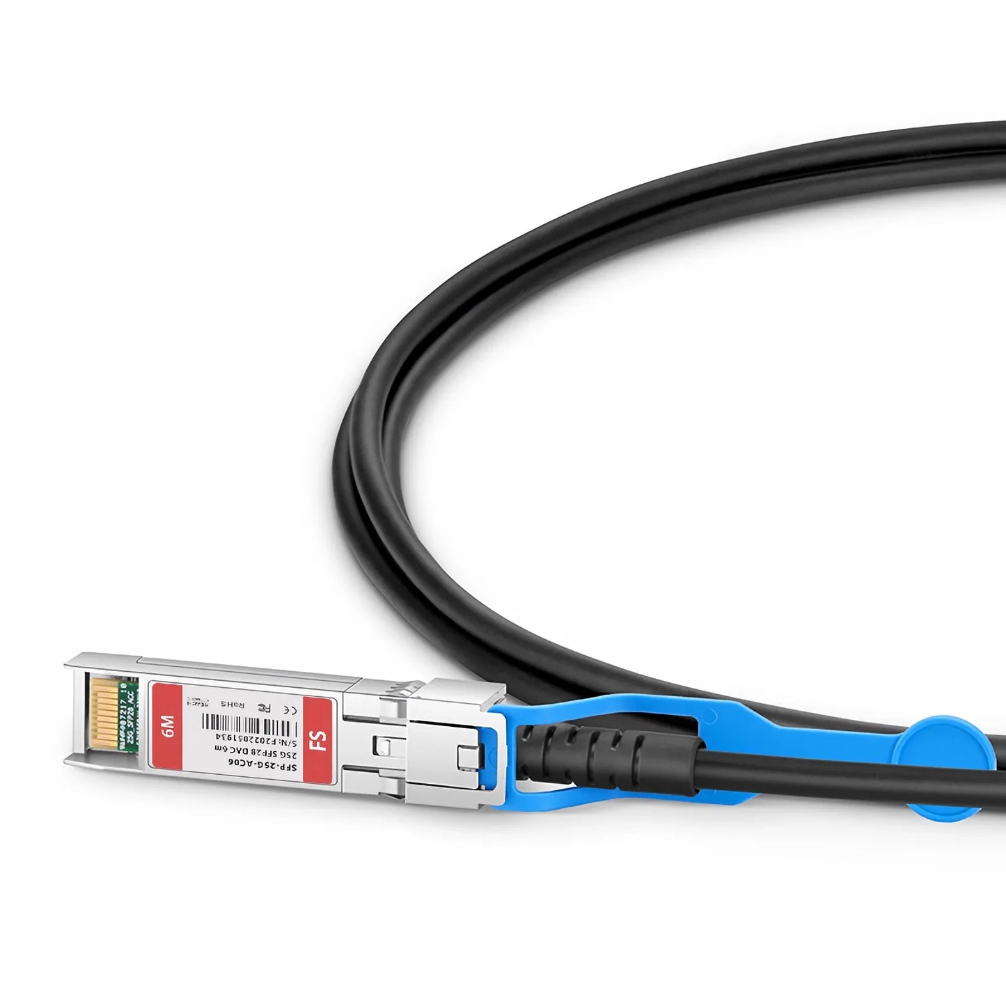 6m (20ft) Cisco Compatible 25G SFP28 Active Direct Attach Copper Twinax Cable