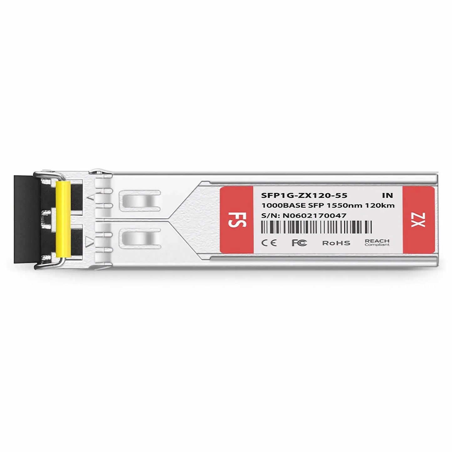 Intel Compatible 1000BASE-EZX SFP 1550nm 120km DOM Duplex LC/UPC SMF Optical Transceiver Module