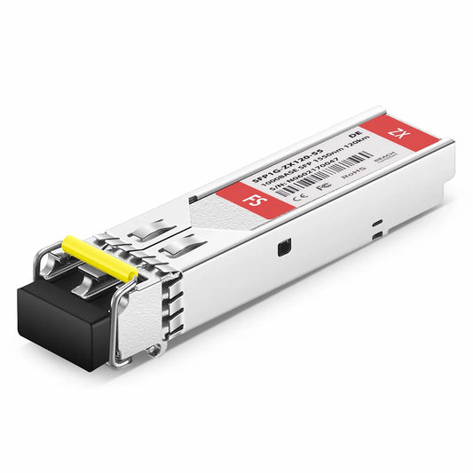 Dell Compatible 1000BASE-EZX SFP 1550nm 120km DOM Duplex LC/UPC SMF Optical Transceiver Module