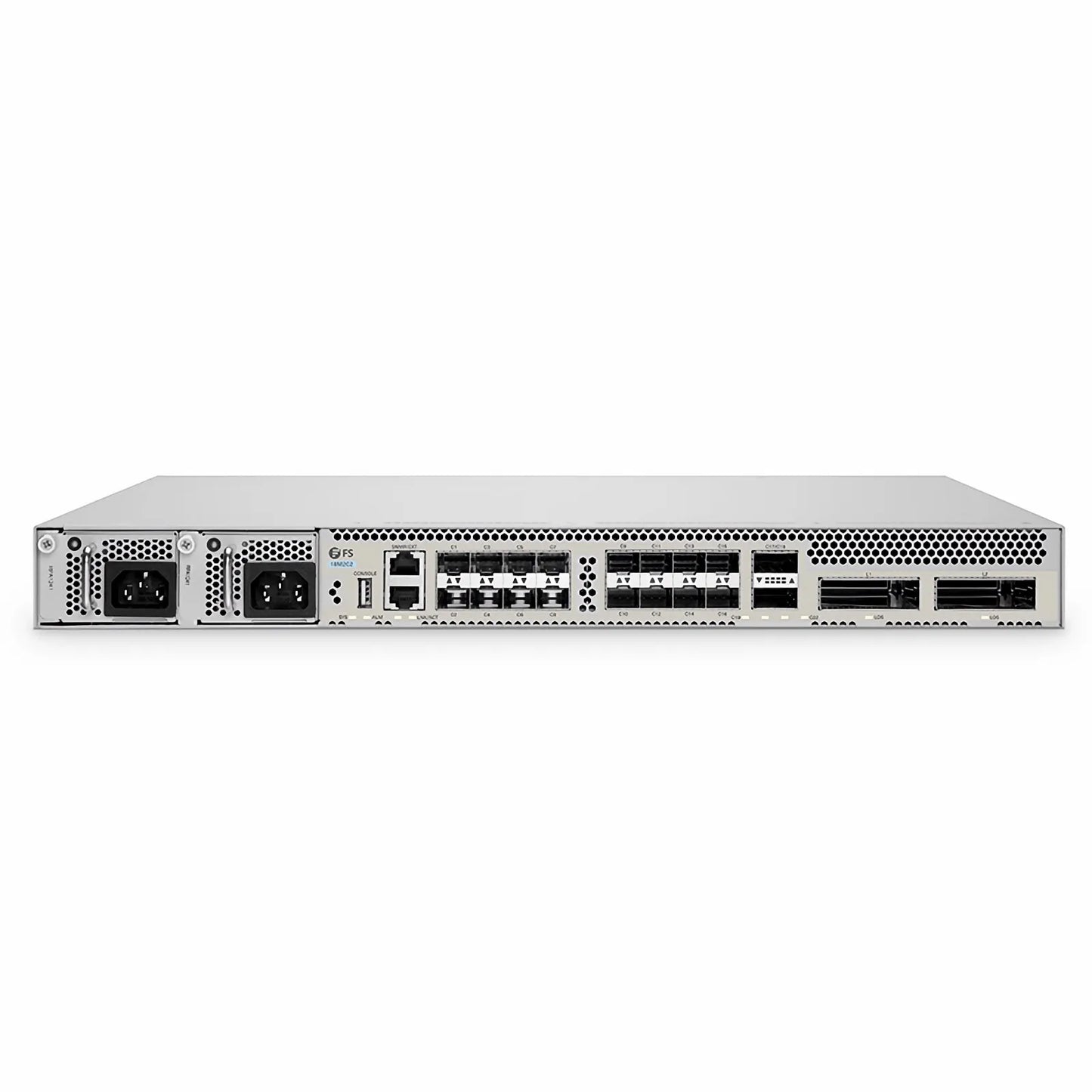 18M2C2, Multi-protocol Multi-rate 200G OTN Managed Transport Platform, with Layer-1 Encryption, Redundant AC PSUs