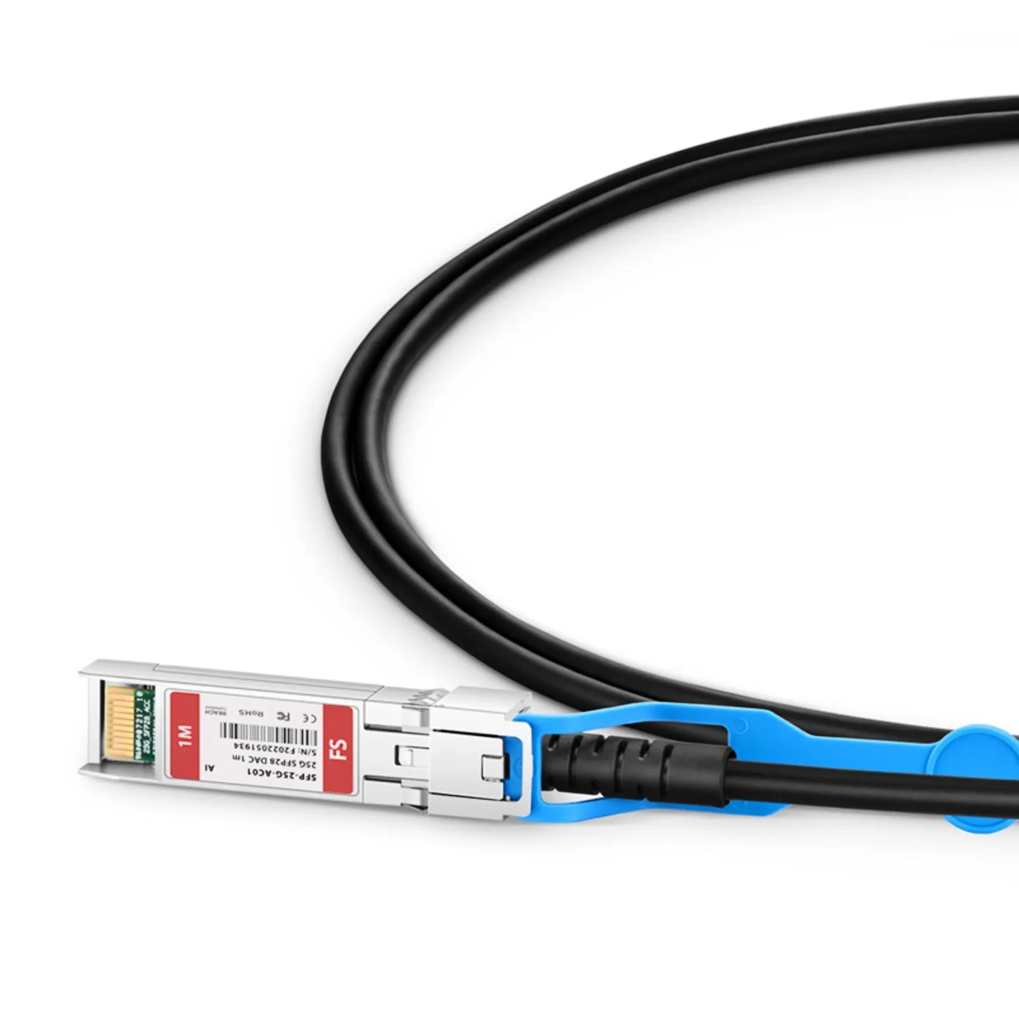 1m (3ft) Arista Networks Compatible 25G SFP28 Active Direct Attach Copper Twinax Cable
