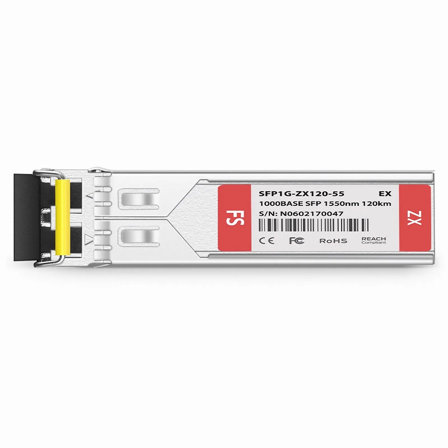 Extreme Compatible 1000BASE-EZX SFP 1550nm 120km DOM Duplex LC/UPC SMF Optical Transceiver Module