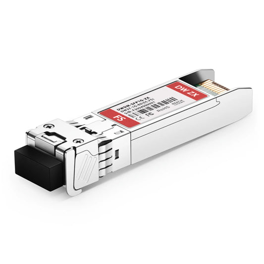 Cisco C27 DWDM-SFP-5575-80 Compatible SFP 1000BASE-DWDM 1555.75nm 100GHz 80km DOM Duplex LC/UPC SMF Optical Transceiver Module for Transmission