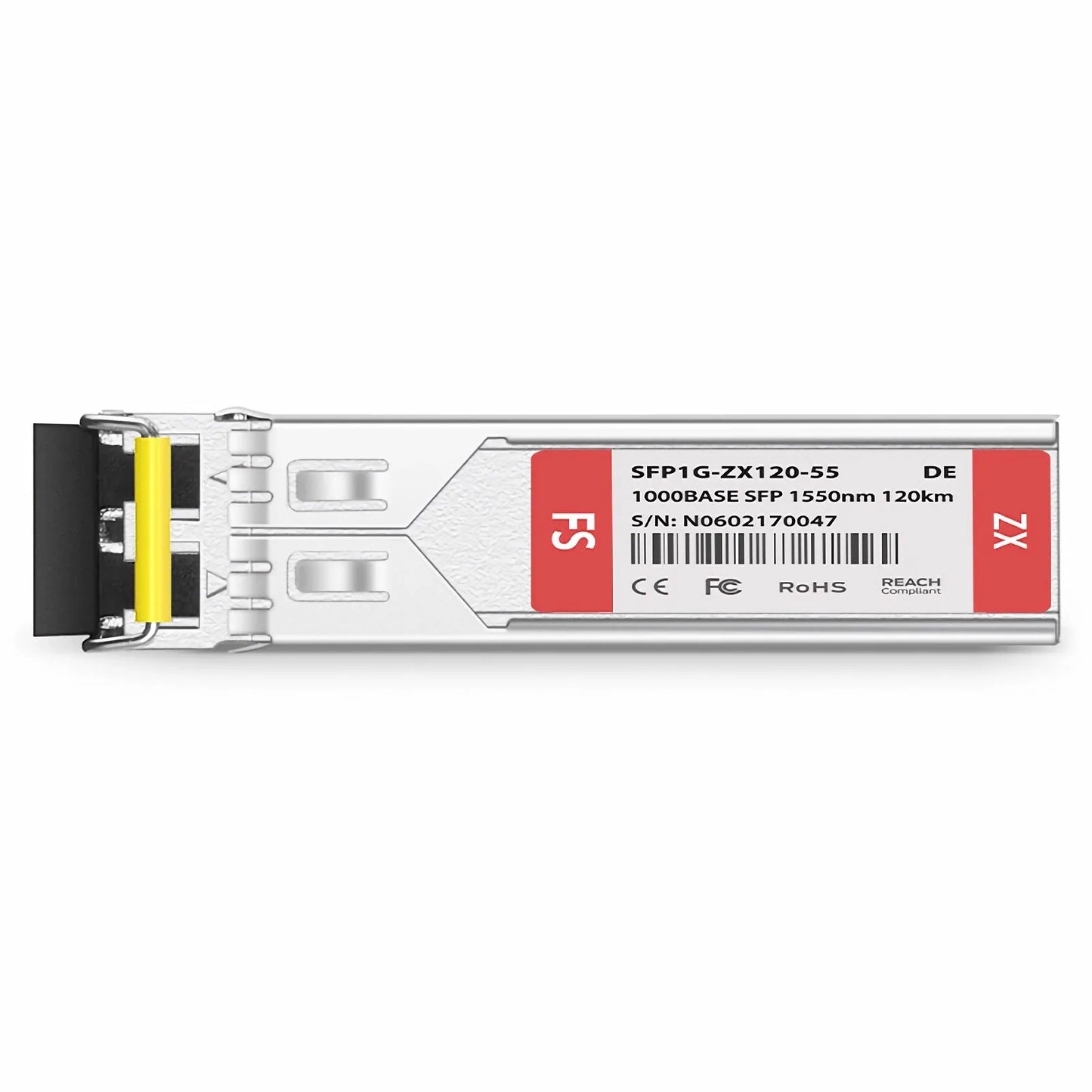 Dell Compatible 1000BASE-EZX SFP 1550nm 120km DOM Duplex LC/UPC SMF Optical Transceiver Module
