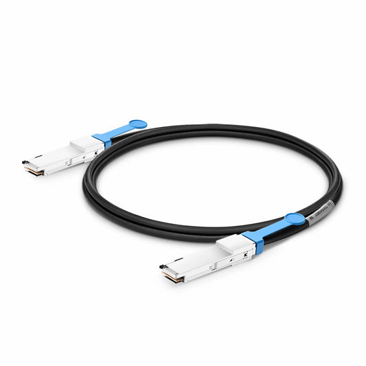 3m (10ft) Generic Compatible 400G QSFP112 4 x 100G PAM4 Active Direct Attach Copper Twinax Cable
