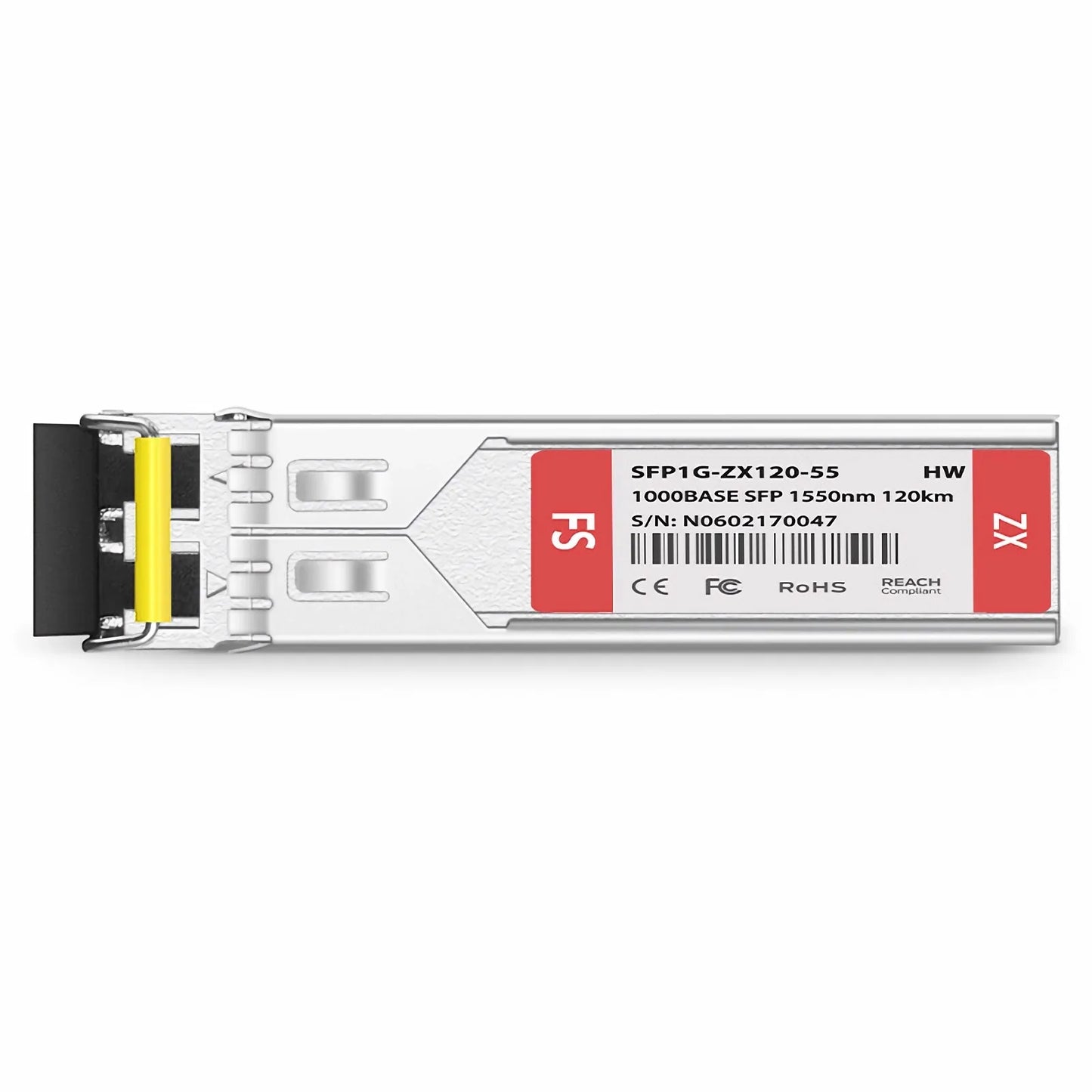 HW Compatible 1000BASE-EZX SFP 1550nm 120km DOM Duplex LC/UPC SMF Optical Transceiver Module