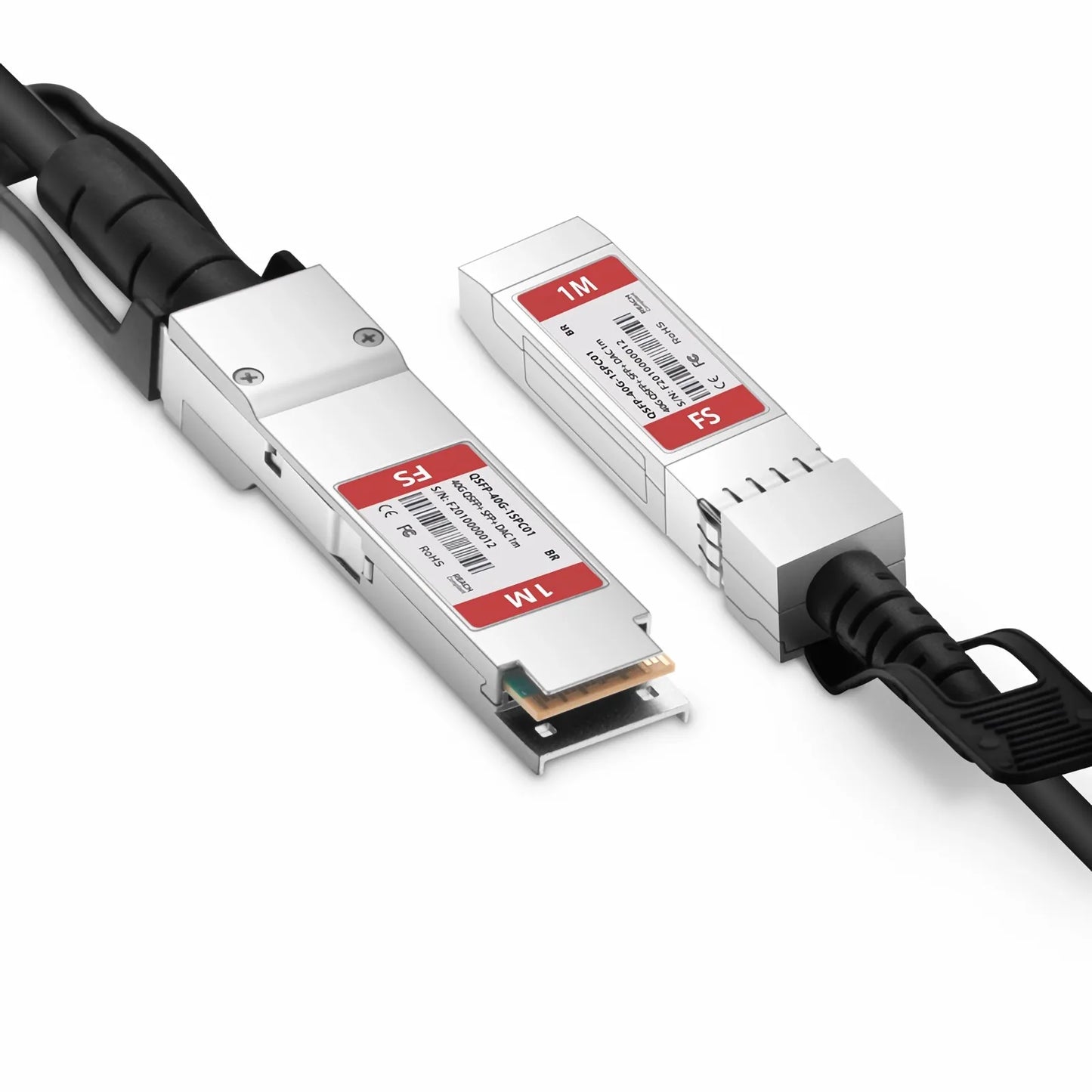 1m (3ft) Brocade Compatible 40G QSFP+ to 1 x 10G SFP+ Passive Direct Attach Copper Cable
