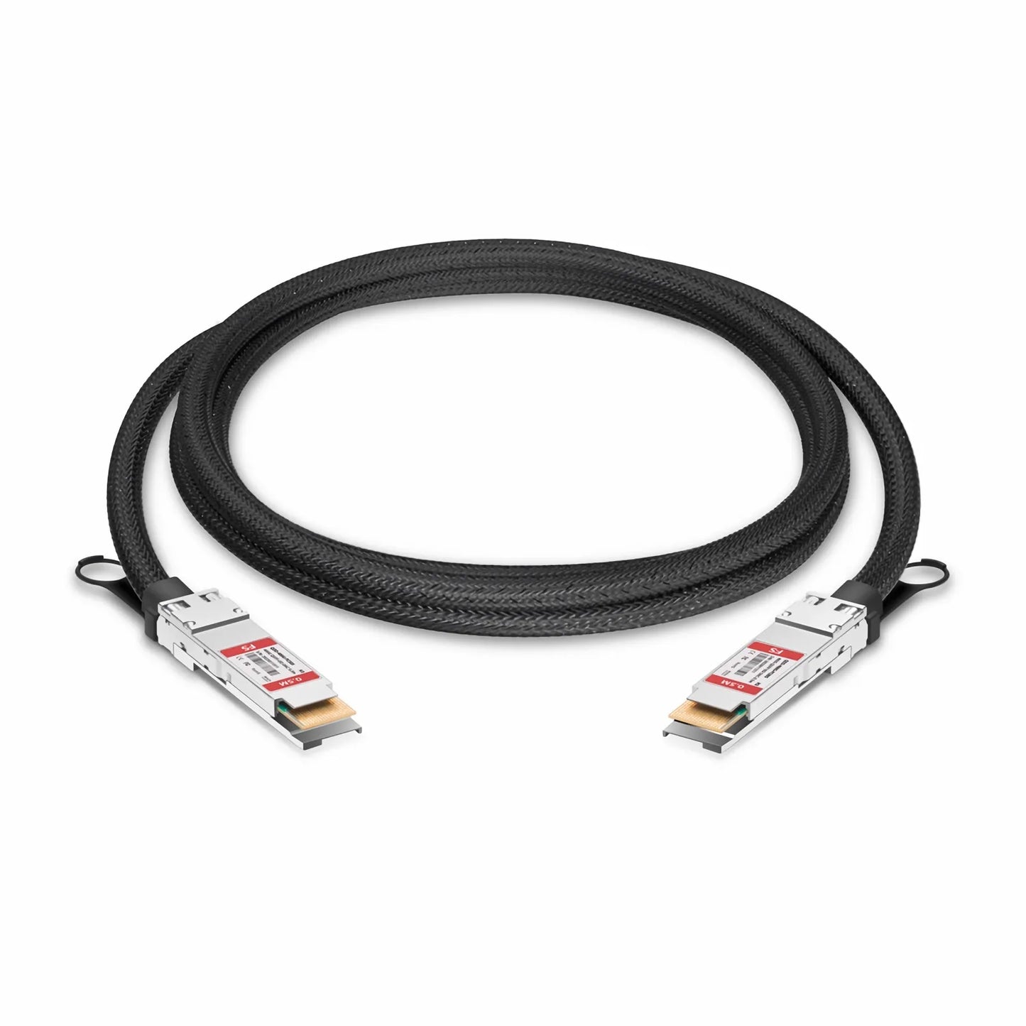 0.5m (2ft) H3C QSFPDD-400G-D-CAB-0.5M Compatible 400G QSFP-DD 8 x 50G PAM4 Passive Direct Attach Copper Twinax Cable