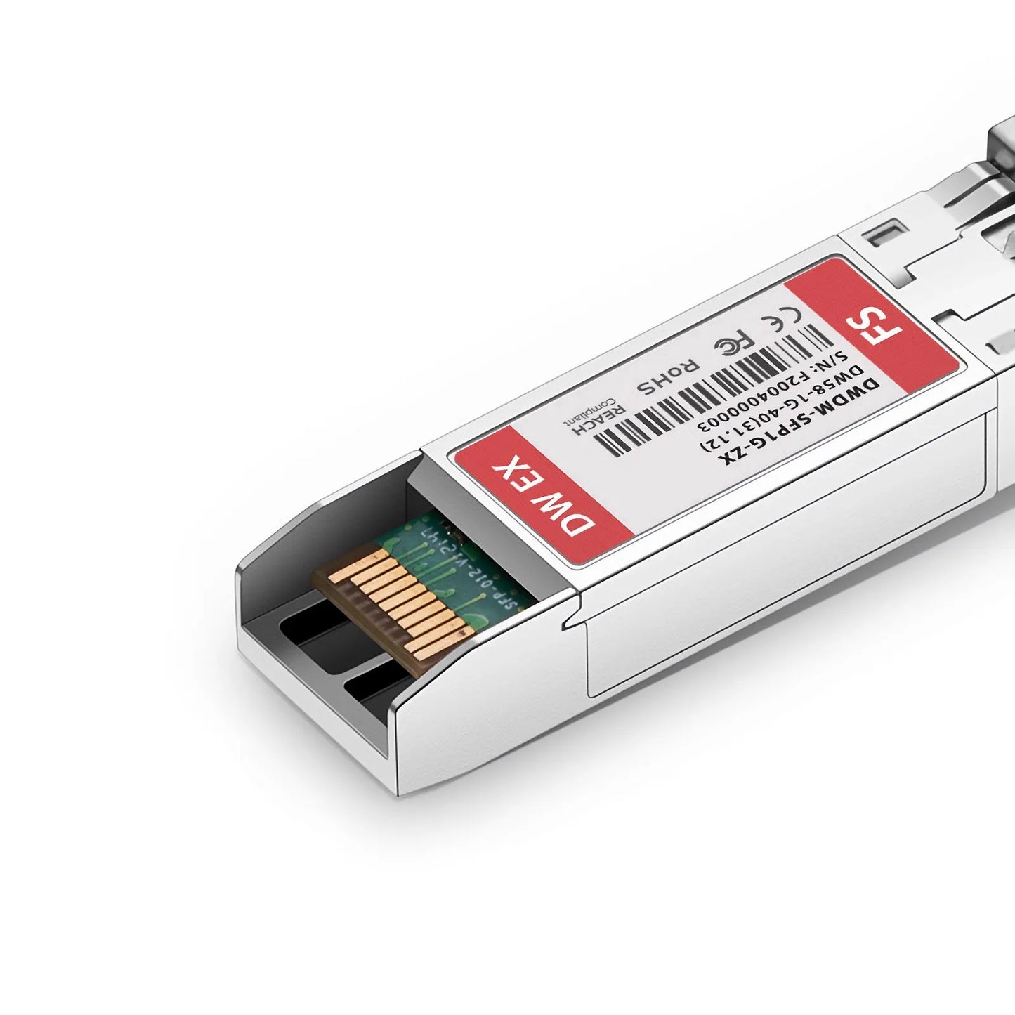 Cisco C58 DWDM-SFP-3112-40 Compatible SFP 1000BASE-DWDM 1531.12nm 100GHz 40km DOM Duplex LC/UPC SMF Optical Transceiver Module for Transmission