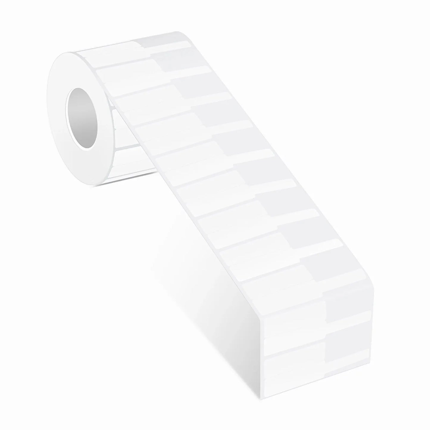 0.94in.W x 2.75in.L Printable P-Flag Labels, PET, Reel, White, 1000Labels/Roll
