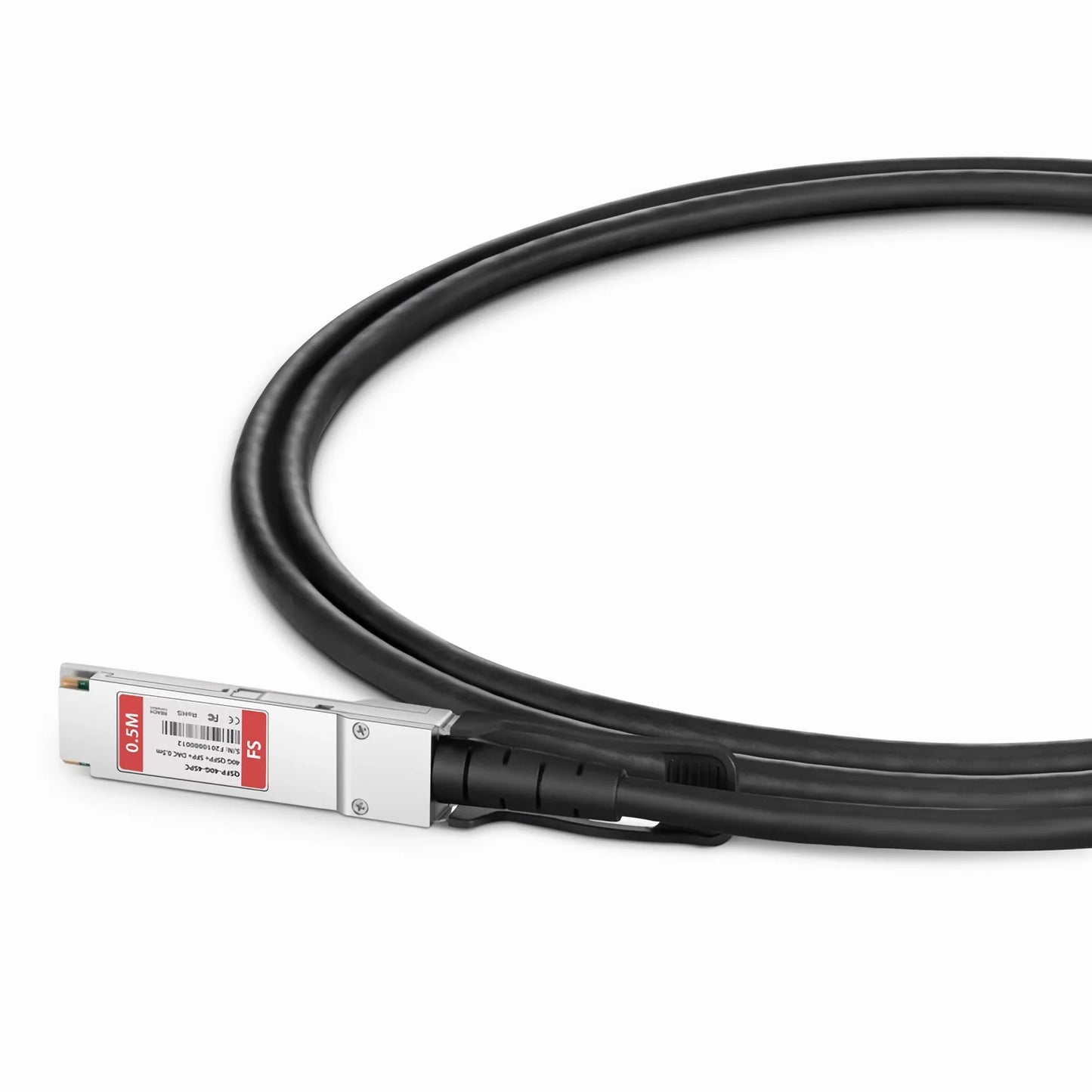 0.5m (2ft) Cisco QSFP-4SFP10G-CU50CM Compatible 40G QSFP+ to 4 x 10G SFP+ Passive Direct Attach Copper Breakout Cable