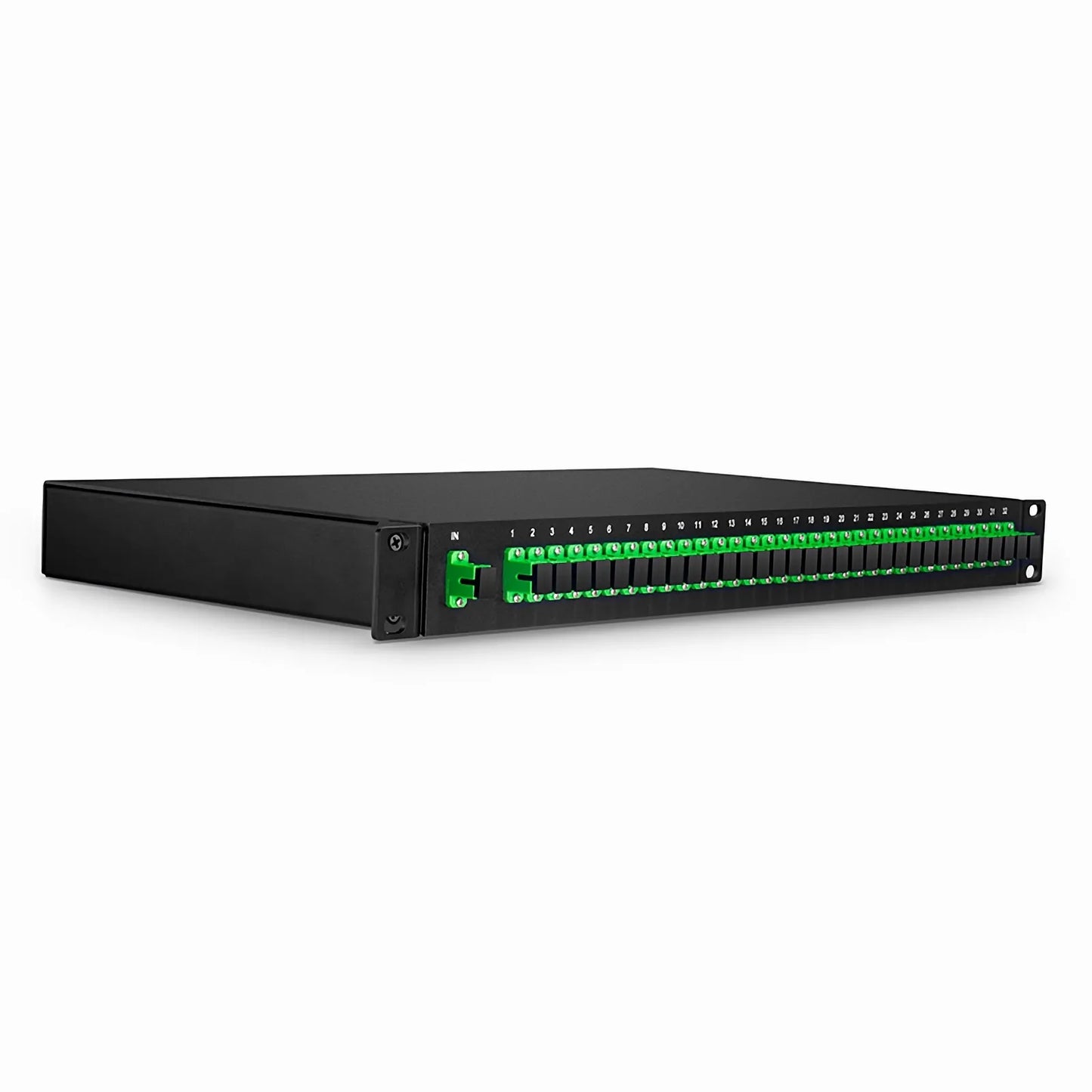 1 x 32 PLC Fiber Splitter, 1U 19" Rack Mount, SC/APC, Singlemode