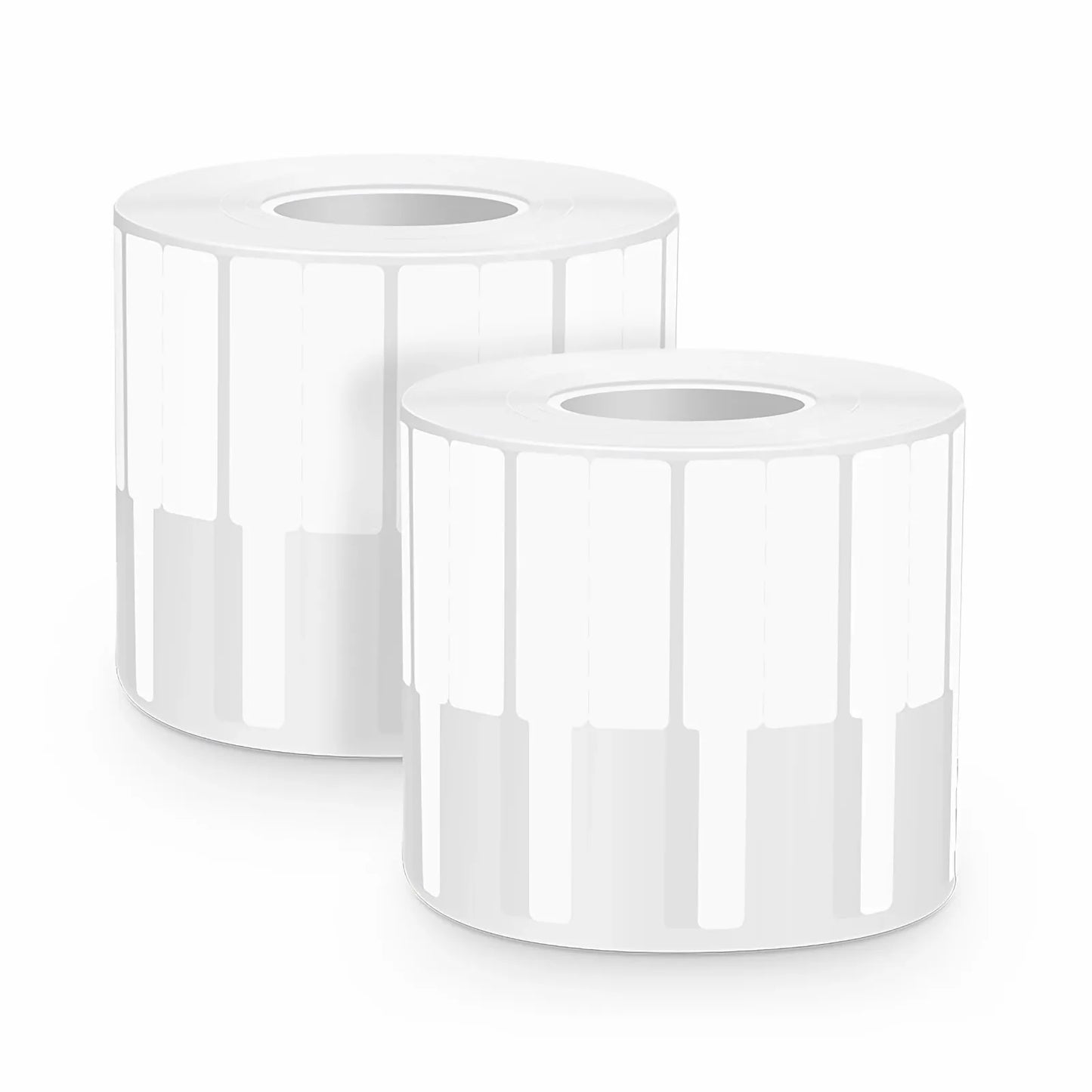 0.94in.W x 2.75in.L Printable P-Flag Labels, PET, Reel, White, 1000Labels/Roll