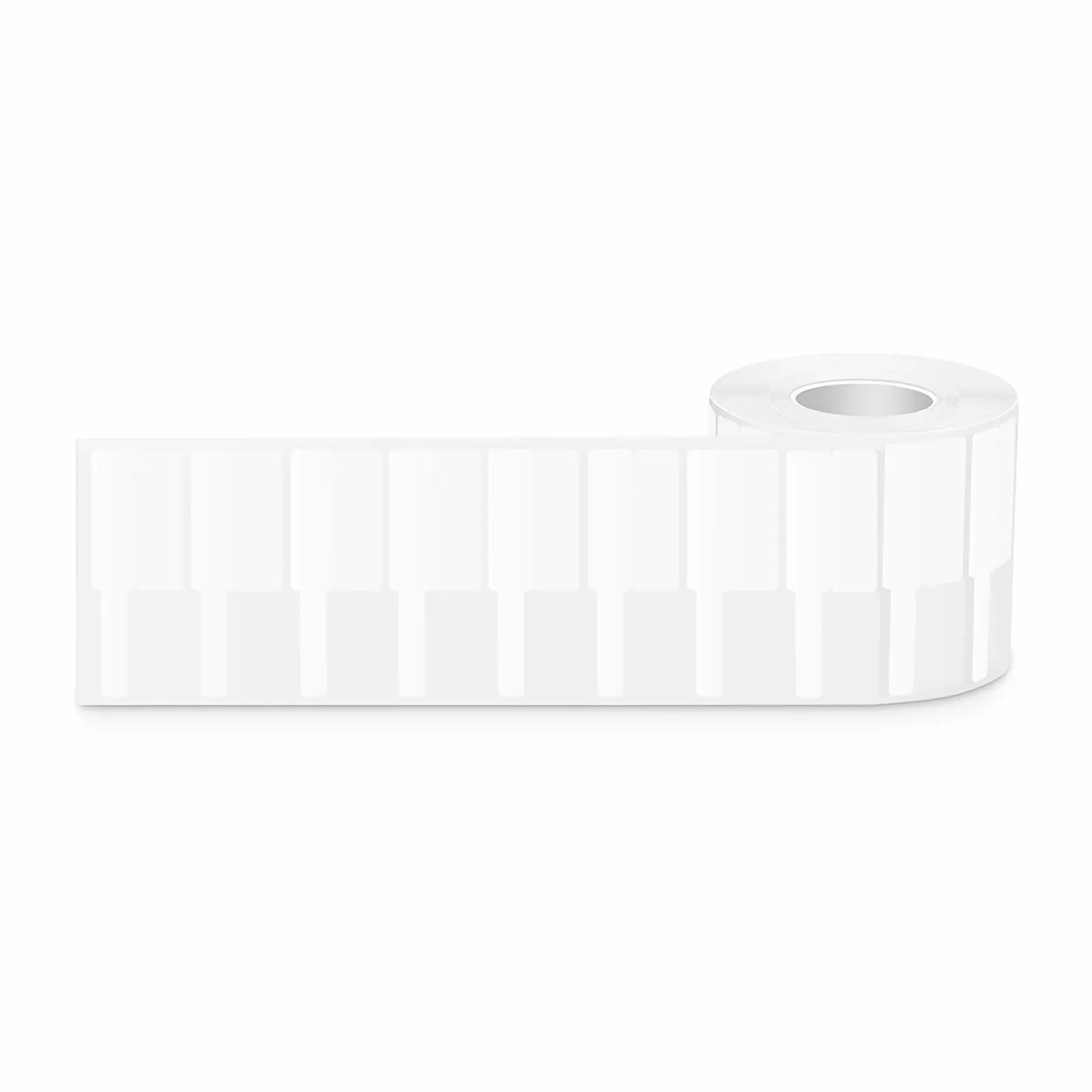 0.94in.W x 2.75in.L Printable P-Flag Labels, PET, Reel, White, 1000Labels/Roll