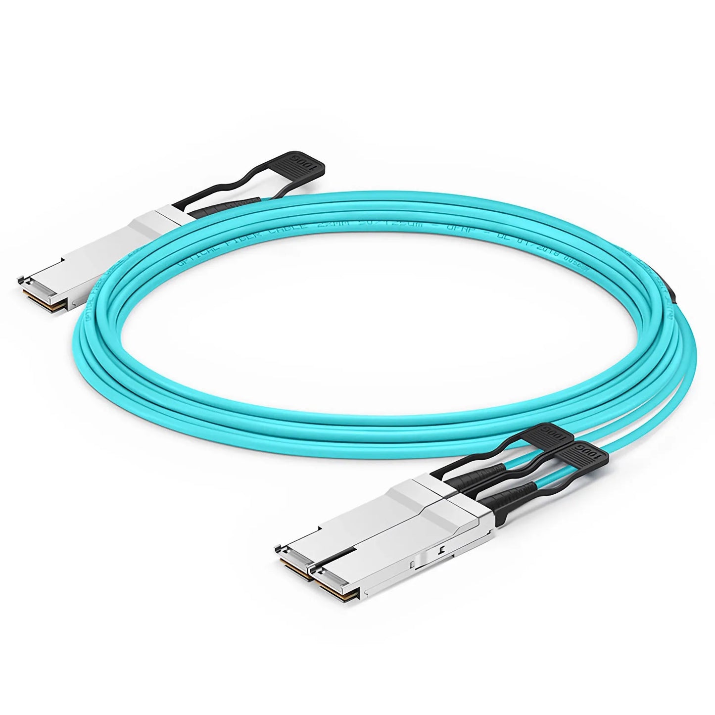 50m (164ft) Cisco Compatible 100G QSFP28 4 x 25G NRZ to 2 x 50G QSFP28 2 x 25G NRZ Active Optical Breakout Cable