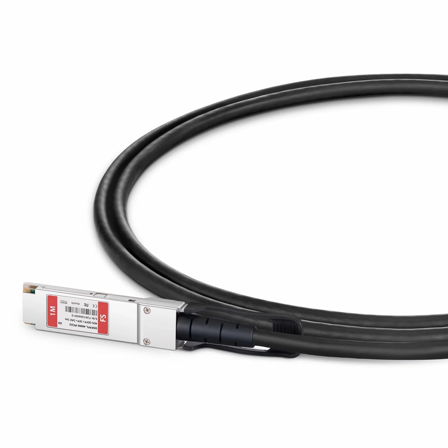 1m (3ft) Extreme Networks 10202 Compatible 40G QSFP+ to 4 x 10G SFP+ Passive Direct Attach Copper Breakout Cable