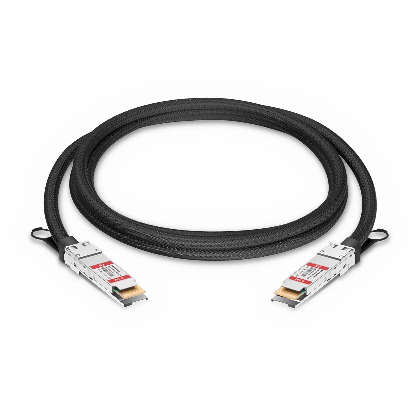 0.5m (2ft) Cisco QDD-400-CU0.5M Compatible 400G QSFP-DD 8 x 50G PAM4 Passive Direct Attach Copper Twinax Cable