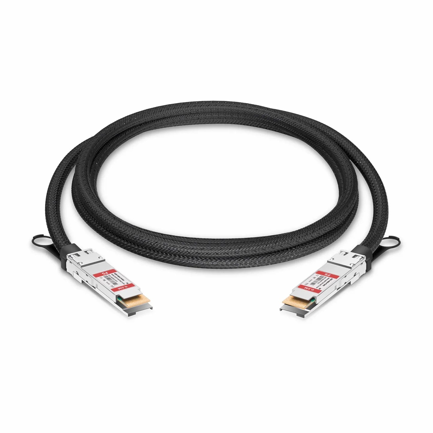 0.5m (2ft) Dell DAC-Q56DD-400G-0.5M Compatible 400G QSFP-DD 8 x 50G PAM4 Passive Direct Attach Copper Twinax Cable