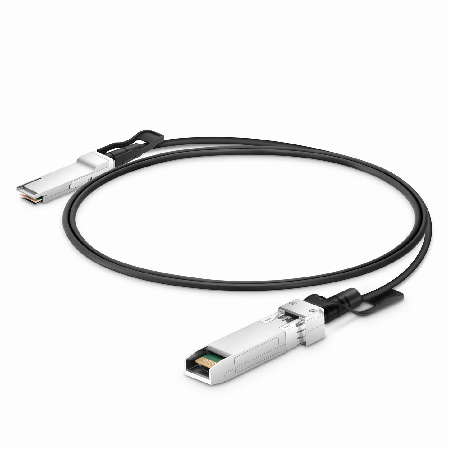 1m (3ft) NVIDIA/Mellanox MC2309130-001 Compatible 40G QSFP+ to 1 x 10G SFP+ Ethernet Passive Direct Attach Copper Cable
