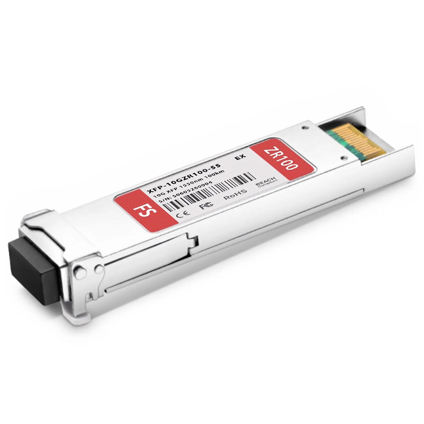 Extreme Networks 10GBASE-ZR100-XFP Compatible 10GBASE-ZR XFP 1550nm 100km DOM Duplex LC SMF Optical Transceiver Module