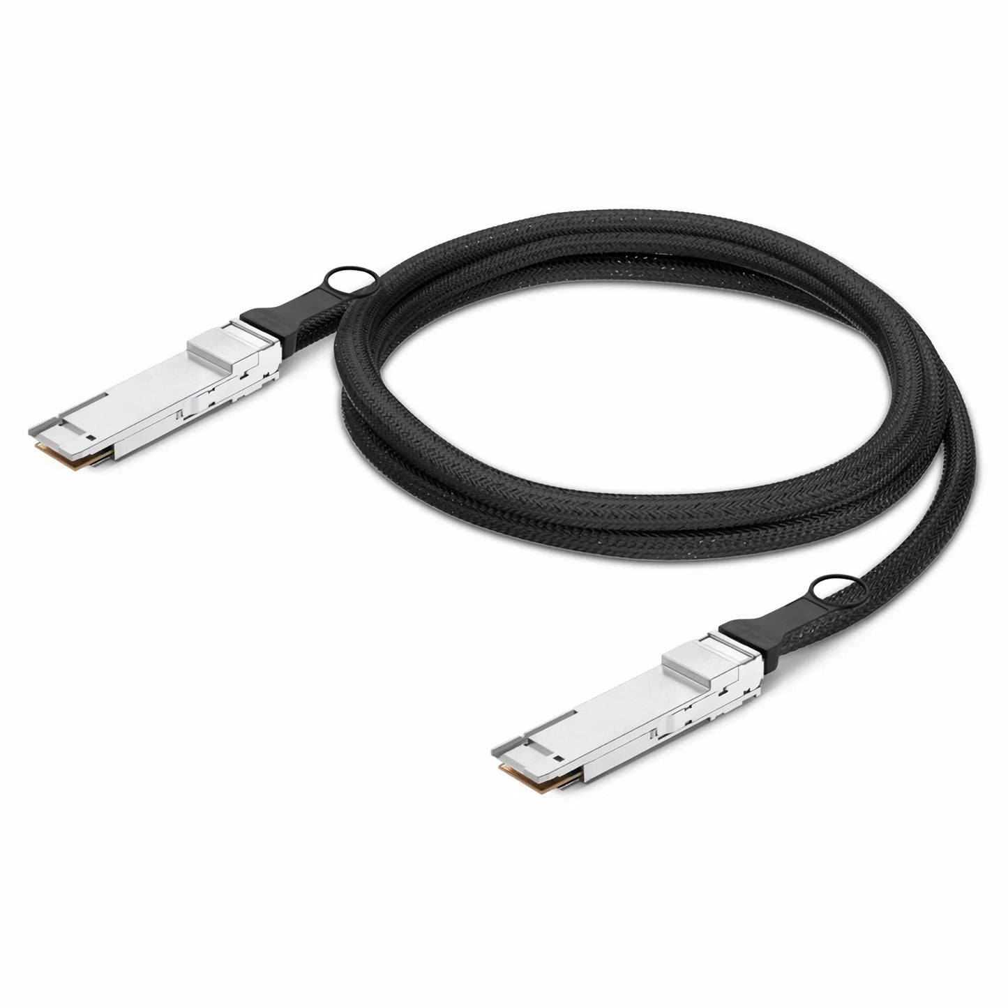 0.5m (2ft) Cisco QDD-400-CU0.5M Compatible 400G QSFP-DD 8 x 50G PAM4 Passive Direct Attach Copper Twinax Cable