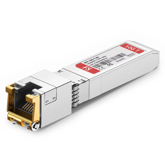 Cisco Compatible 10GBASE-T SFP+ Copper 80m RJ-45 Transceiver Module (LOS)